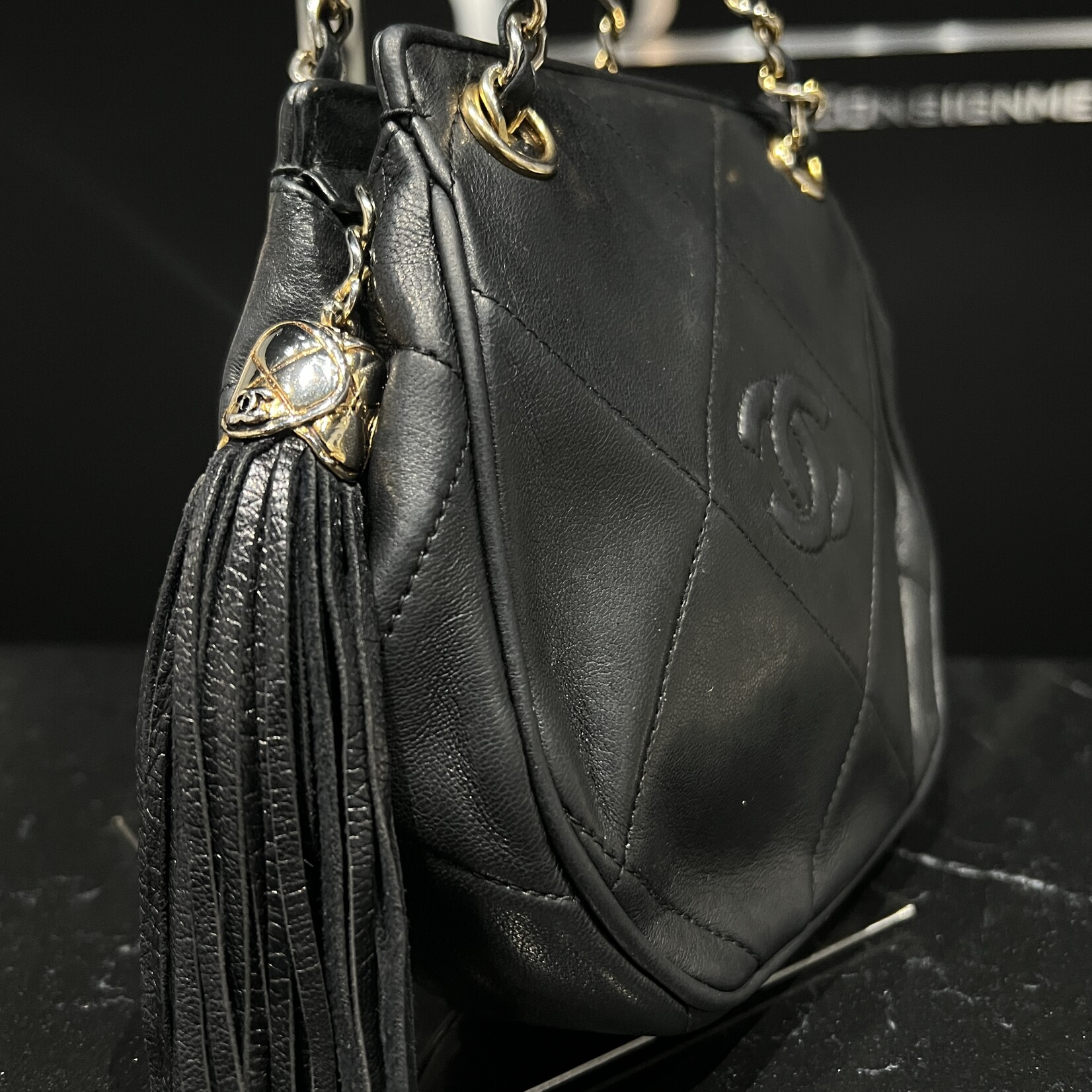 Chanel SOLD- Chanel Tassel Diamond Bag