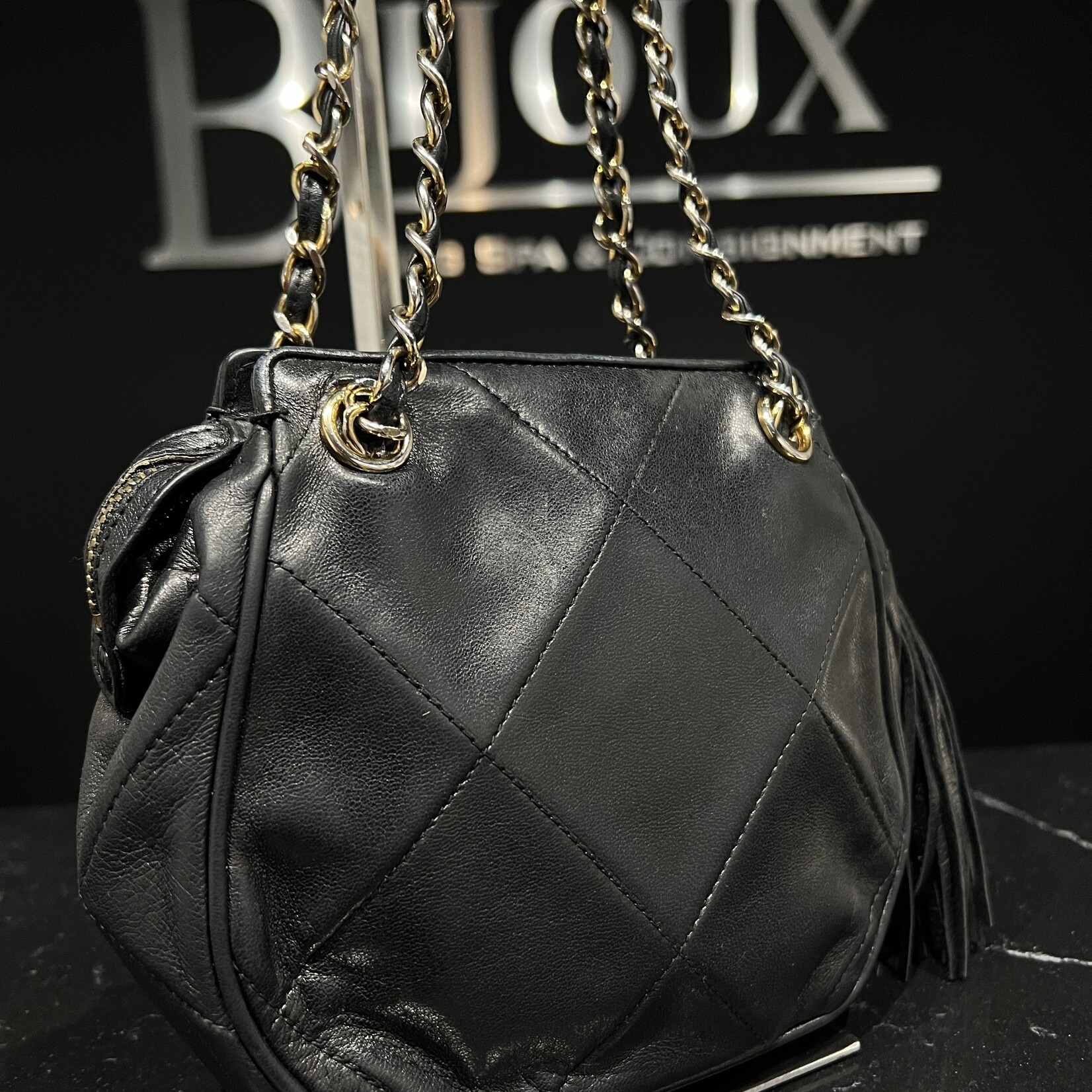 Chanel SOLD- Chanel Tassel Diamond Bag