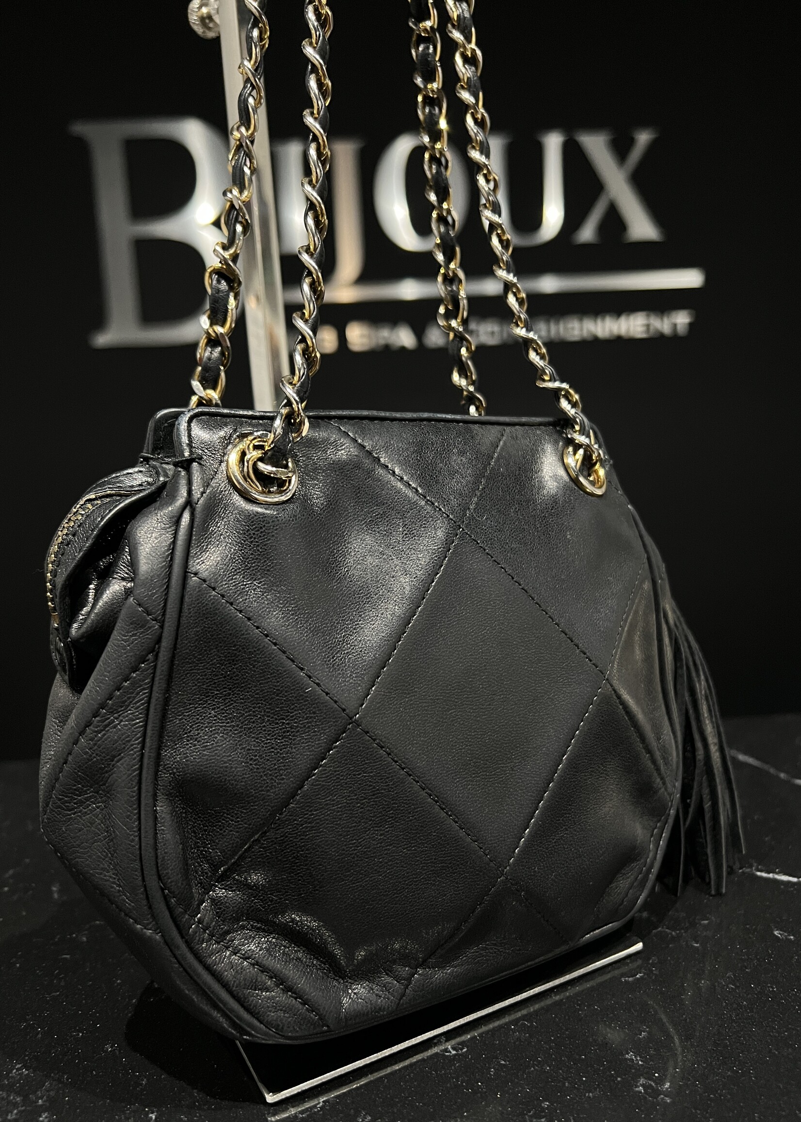 Chanel SOLD- Chanel Tassel Diamond Bag