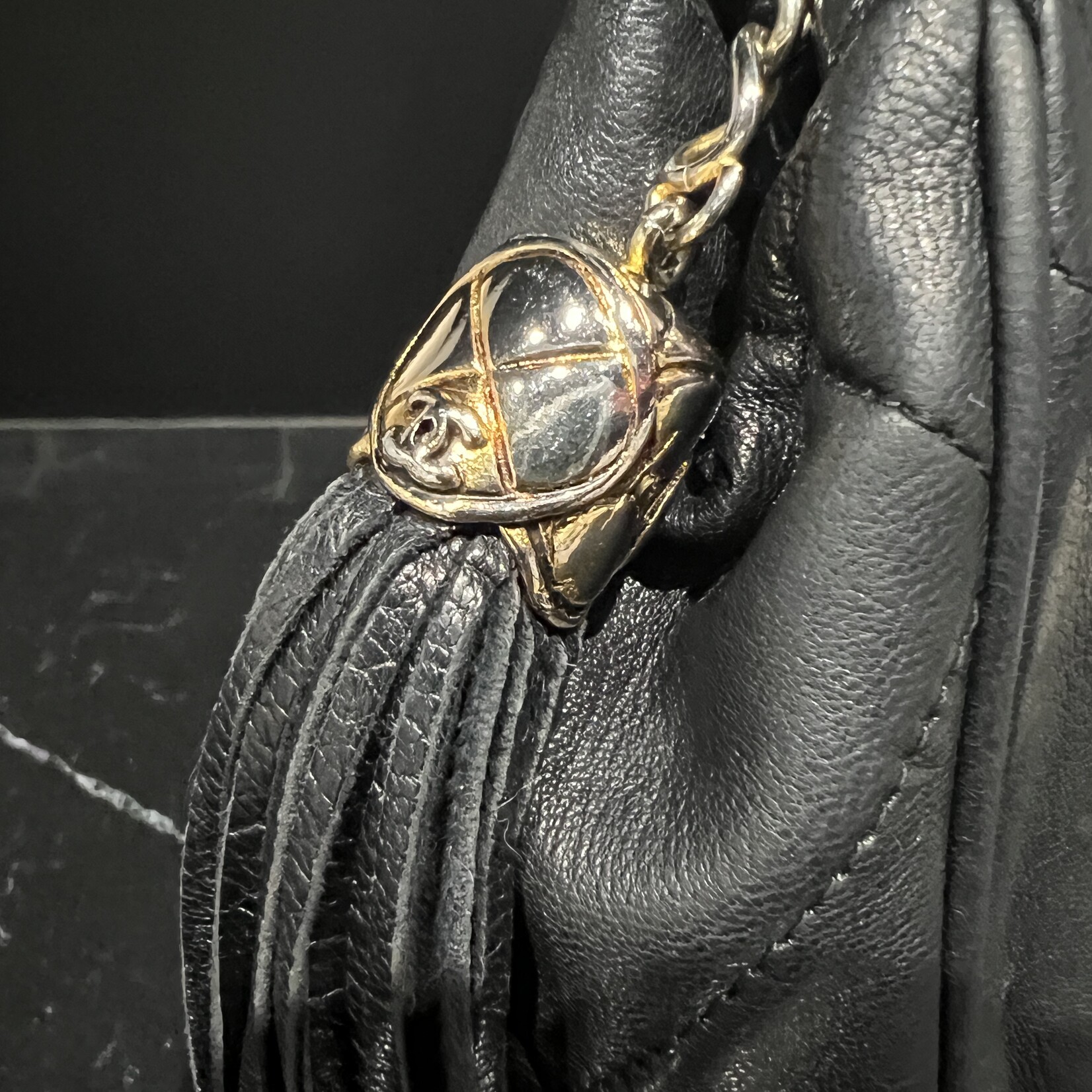 Chanel SOLD- Chanel Tassel Diamond Bag