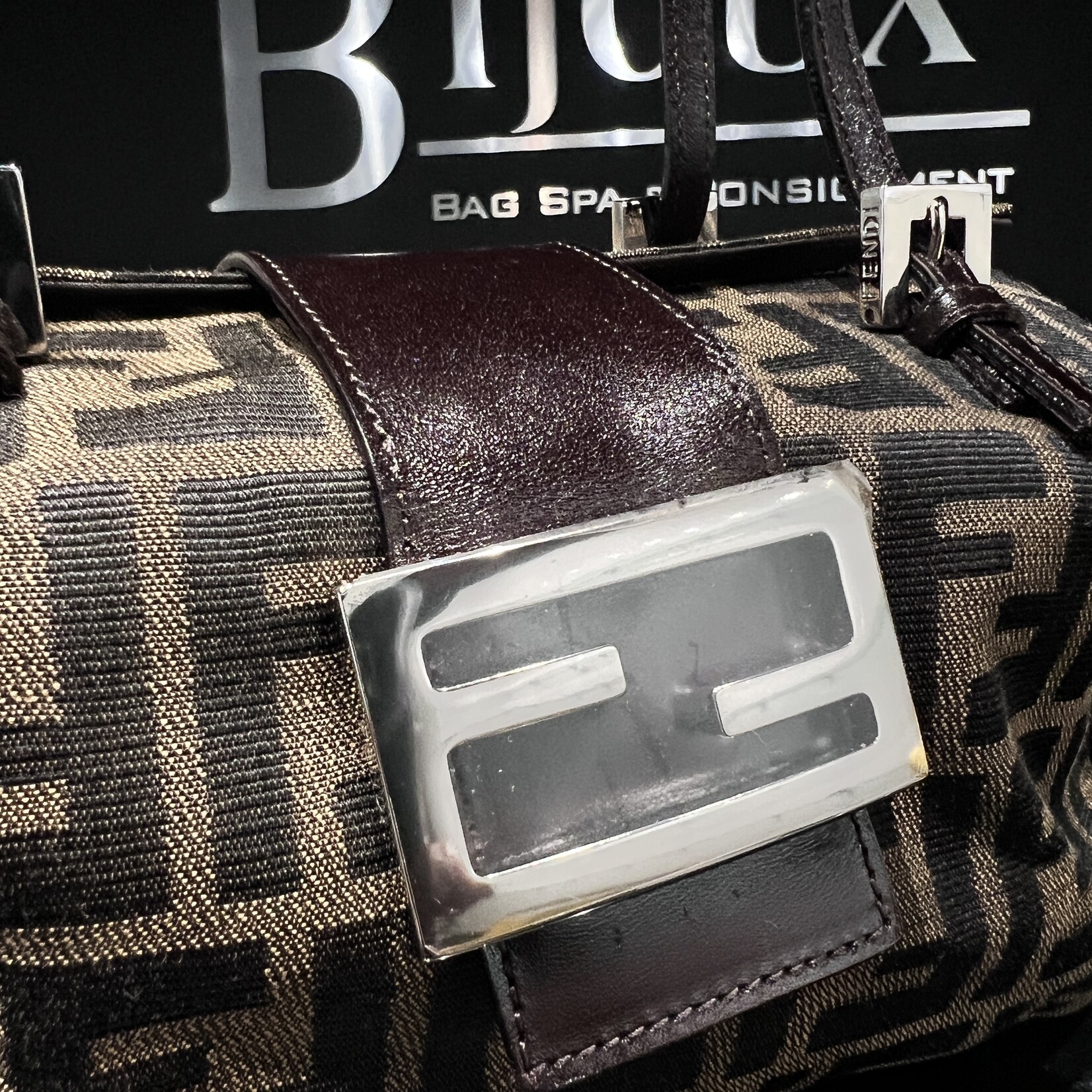 Fendi SOLD - Fendi Zucca Mamma Bag