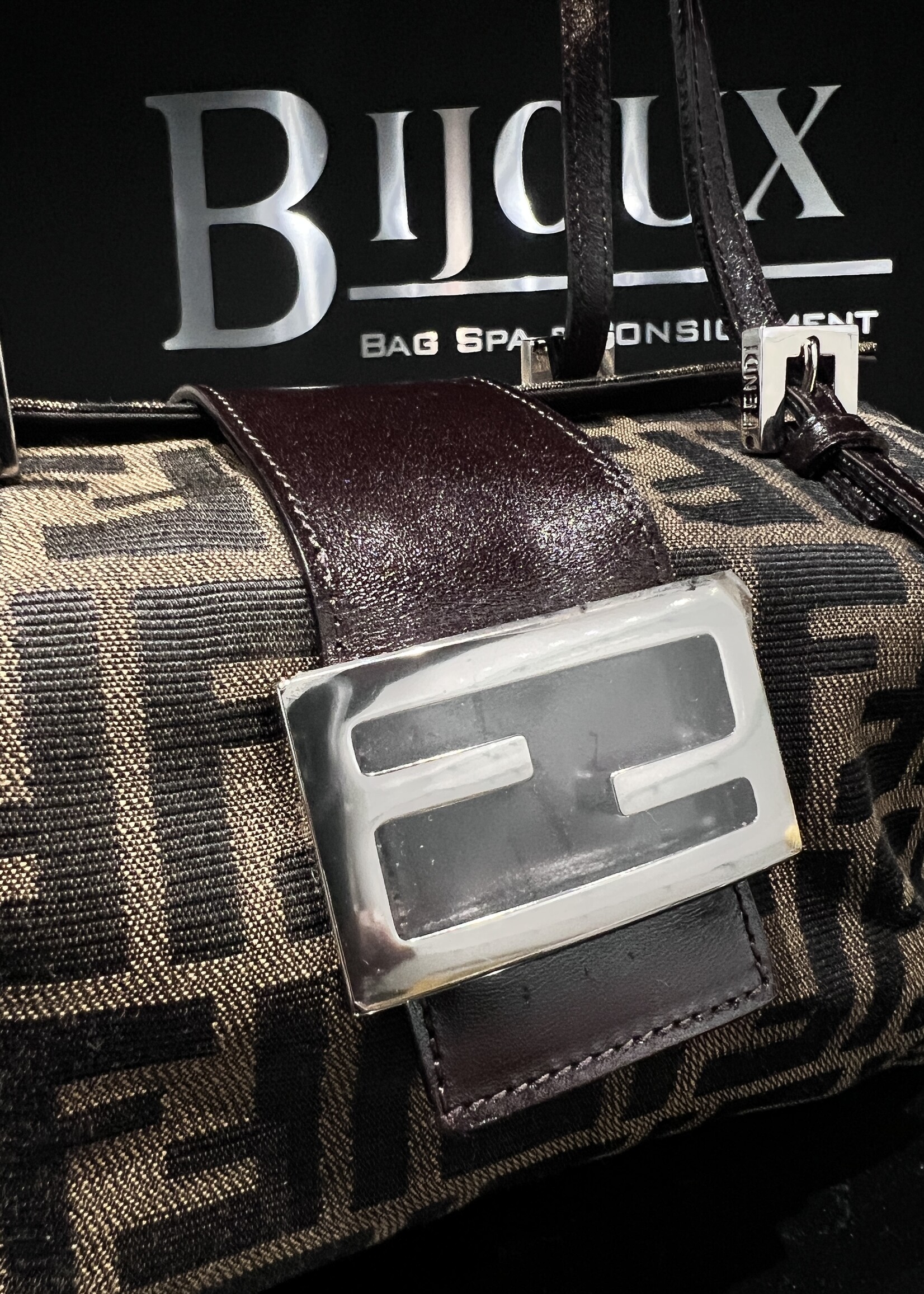 Fendi SOLD - Fendi Zucca Mamma Bag