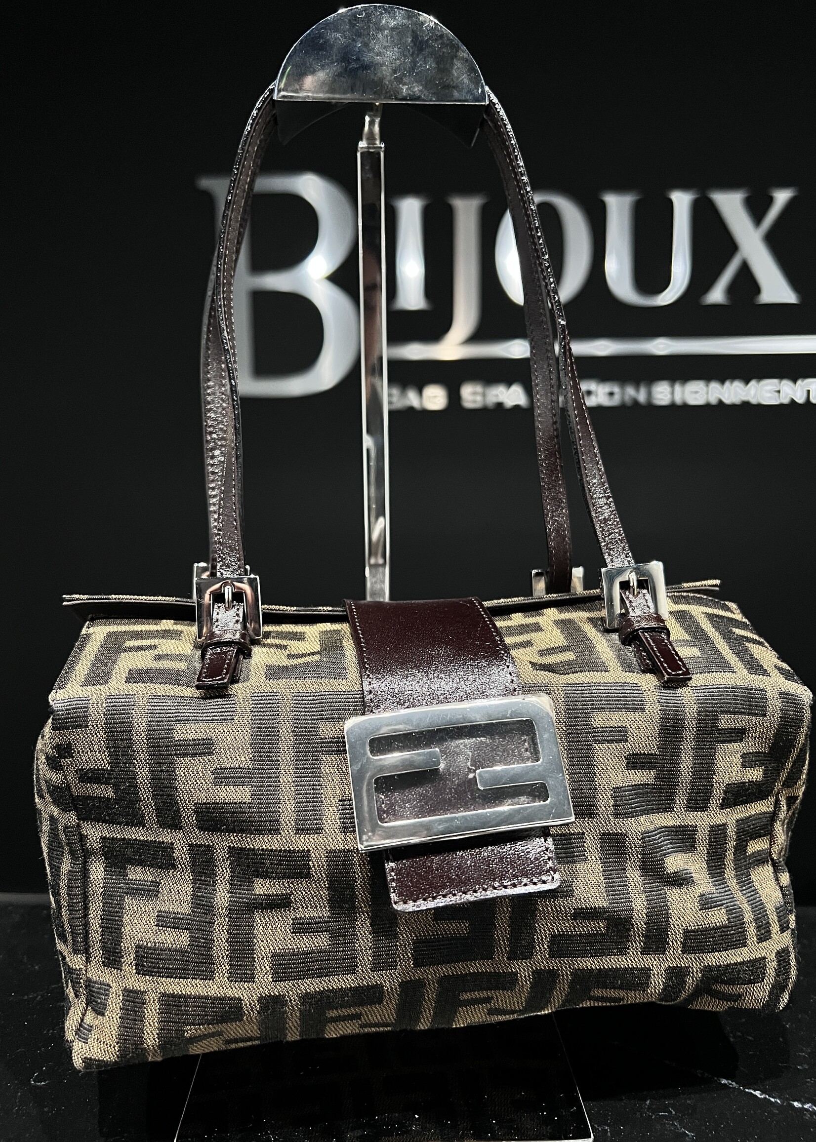 Fendi SOLD - Fendi Zucca Mamma Bag