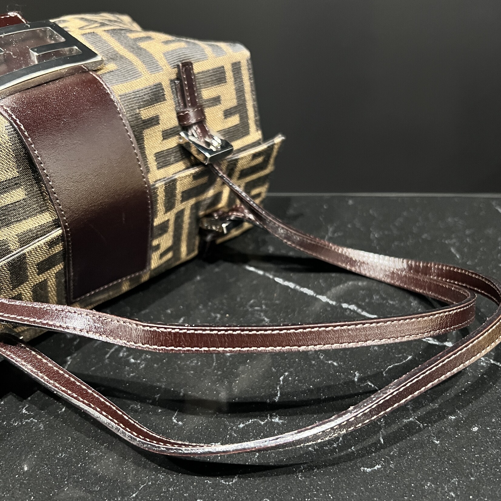Fendi SOLD - Fendi Zucca Mamma Bag