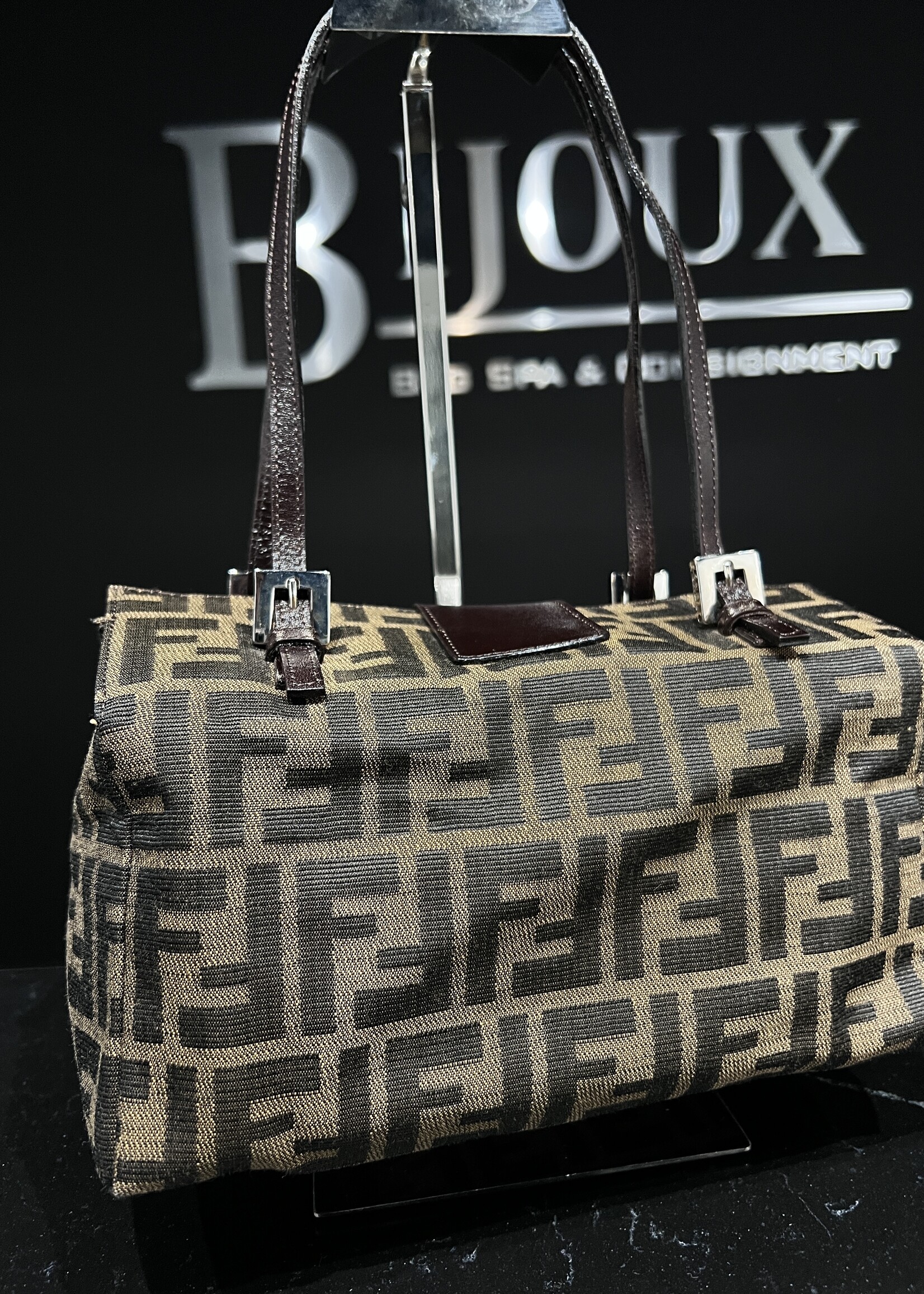 Fendi SOLD - Fendi Zucca Mamma Bag