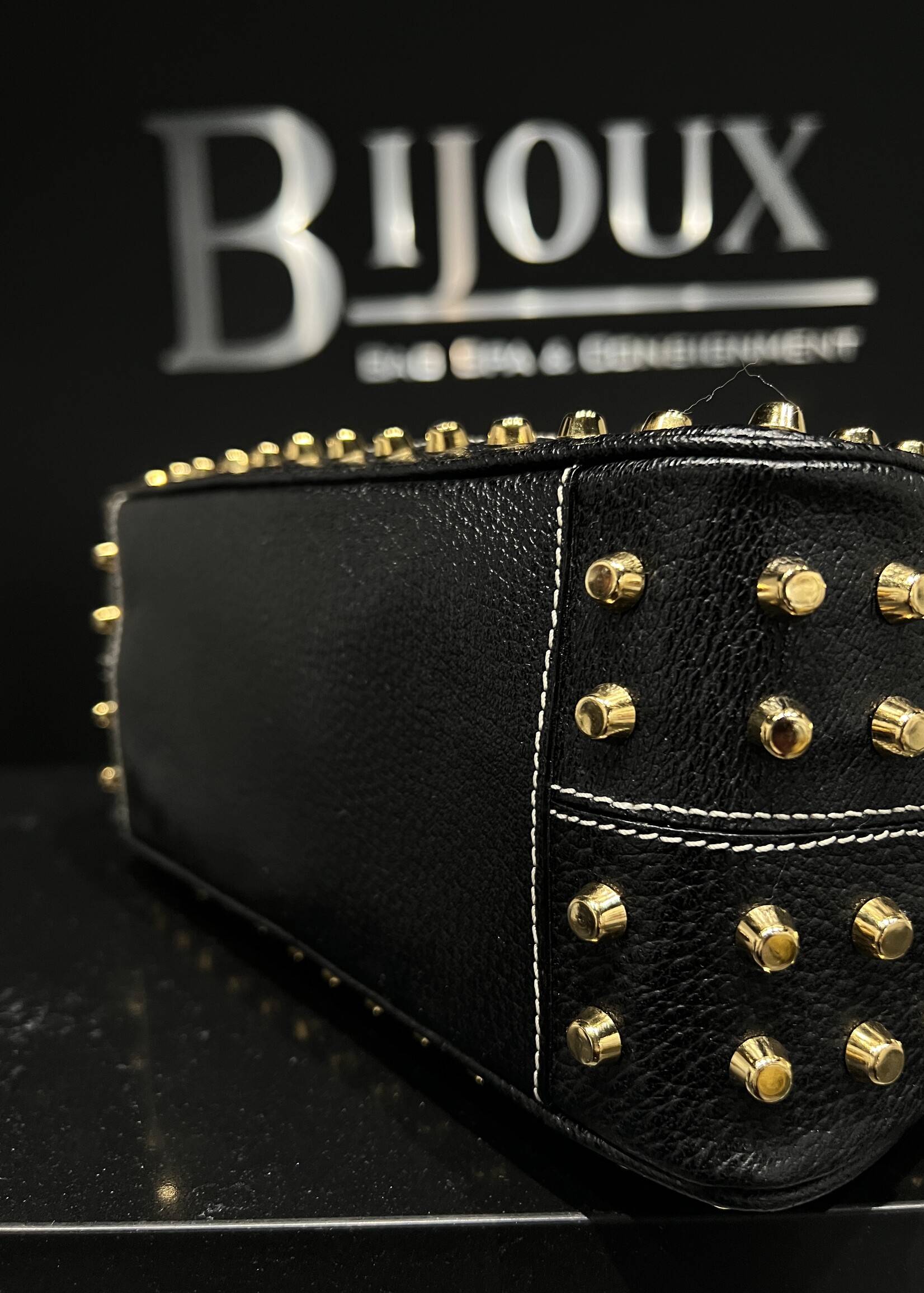 Fendi SOLD - Fendi Straw Studded