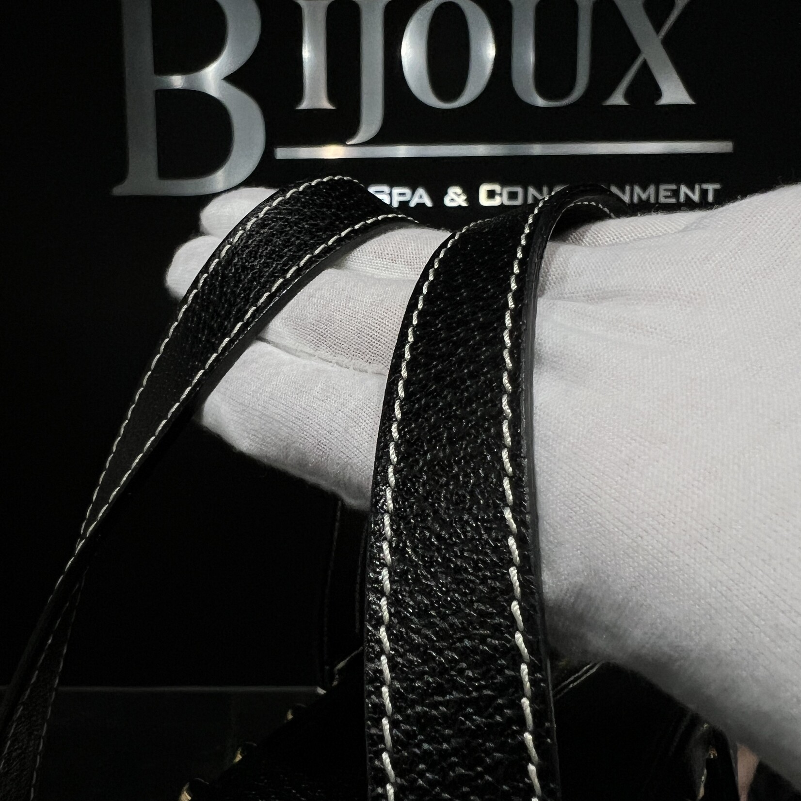 Fendi SOLD - Fendi Straw Studded