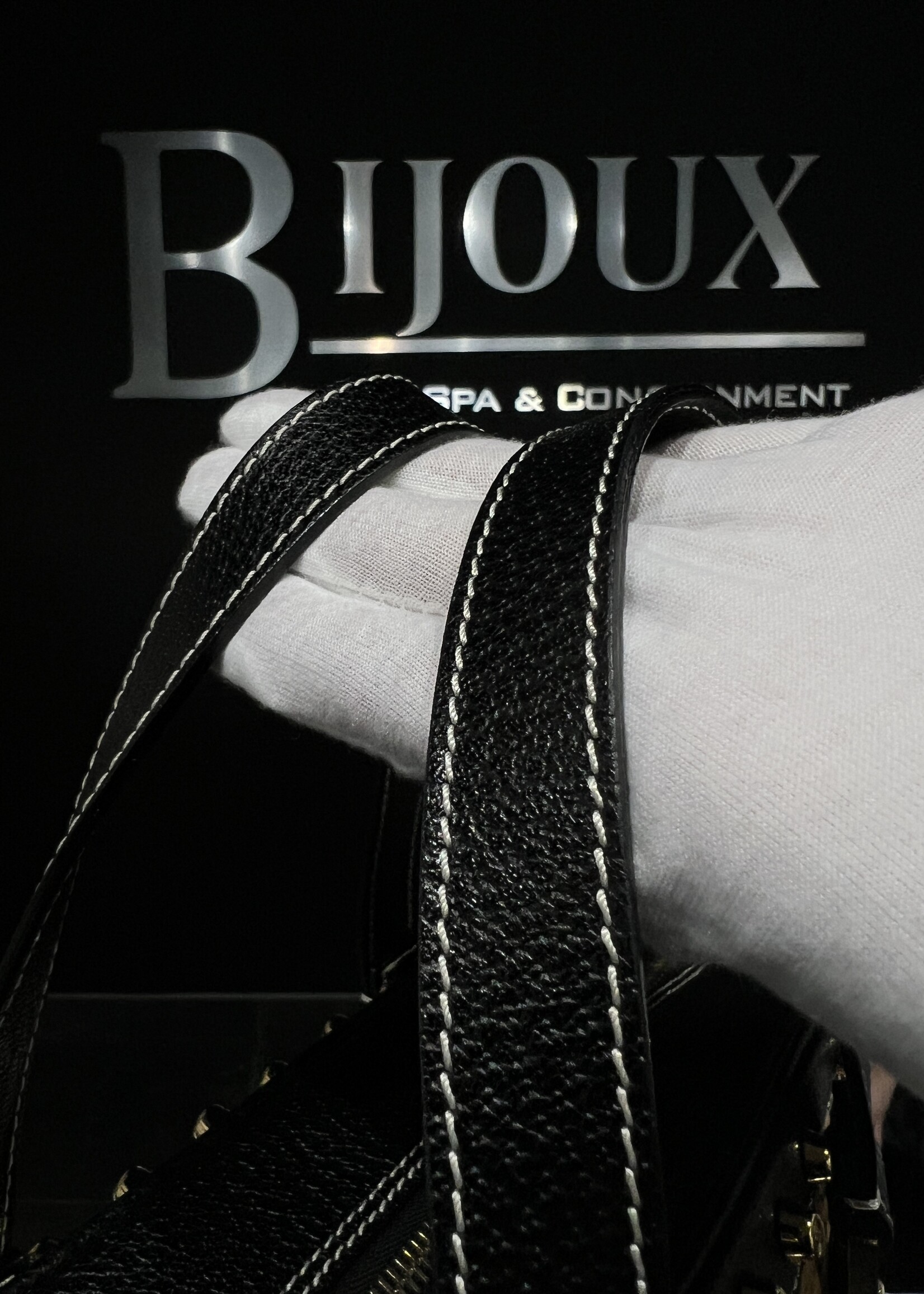 Fendi SOLD - Fendi Straw Studded