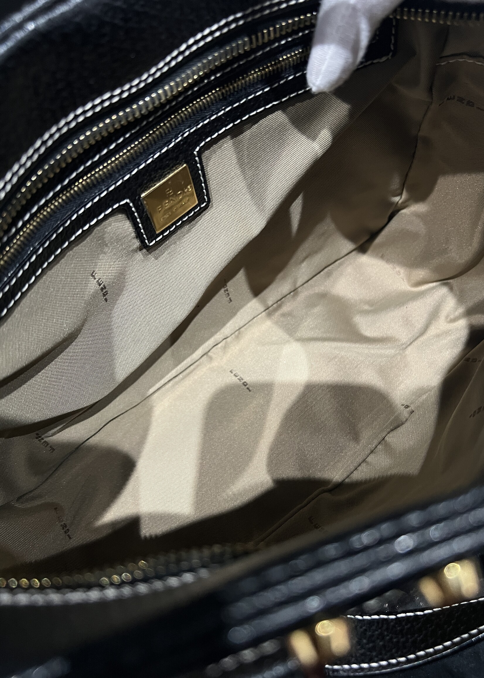 Fendi SOLD - Fendi Straw Studded