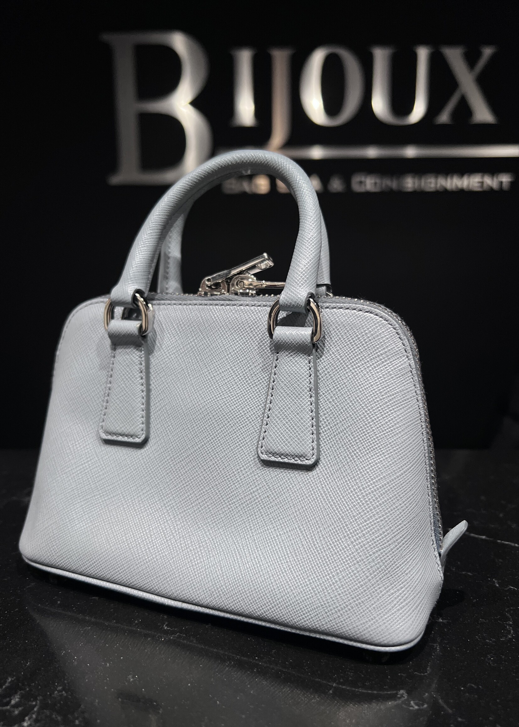 Prada SOLD - Prada Mini Blue Promenade