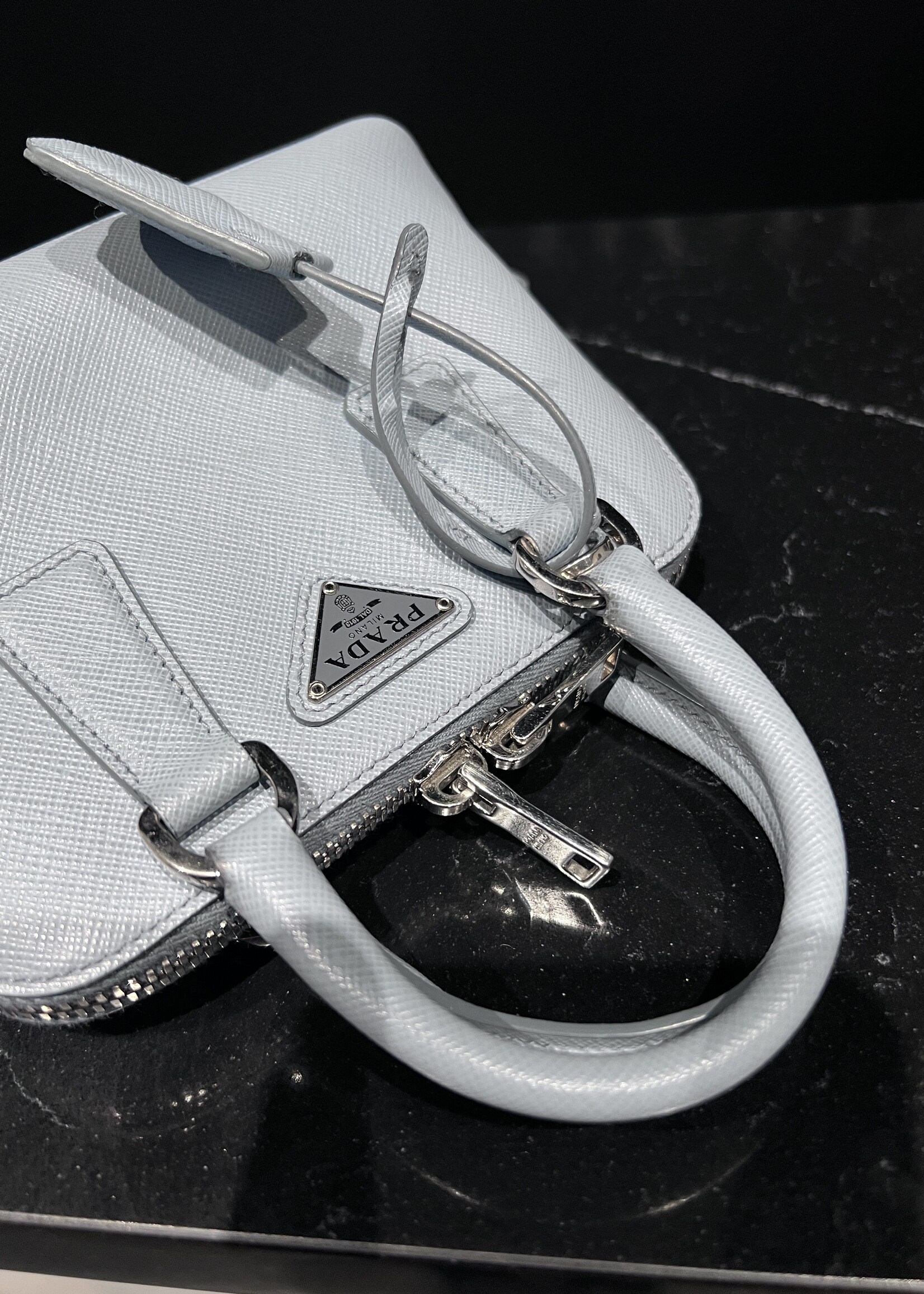 Prada SOLD - Prada Mini Blue Promenade