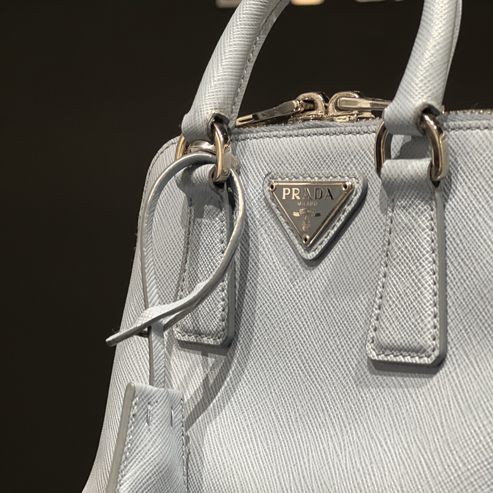 Prada SOLD - Prada Mini Blue Promenade