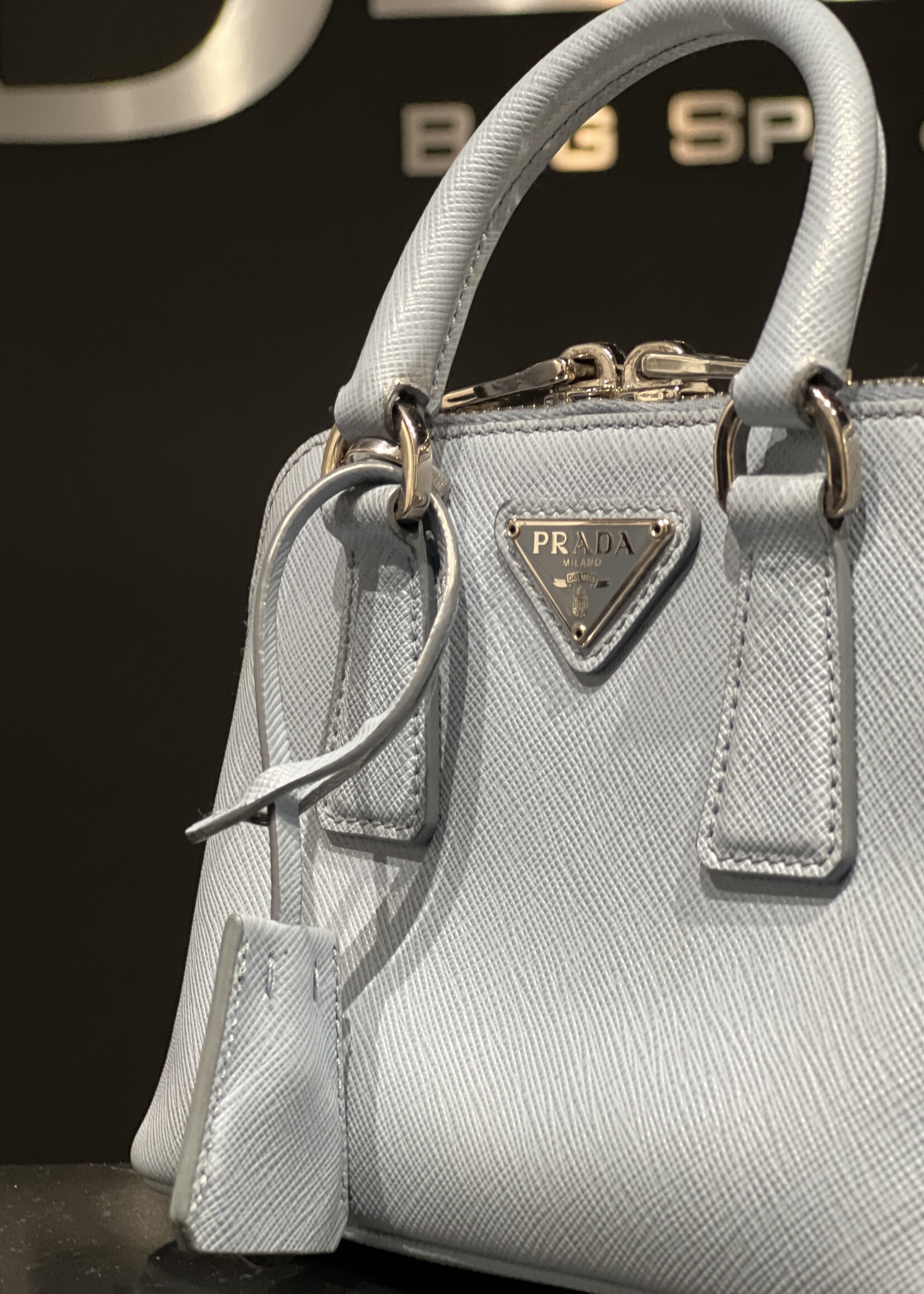 Prada SOLD - Prada Mini Blue Promenade