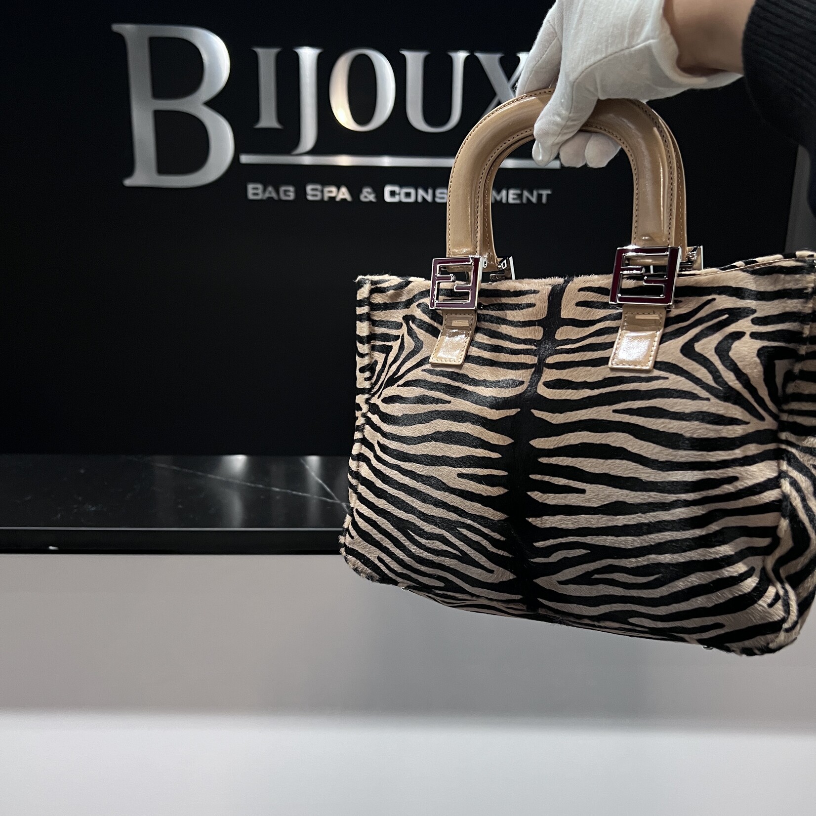 Fendi Fendi Pony Tote Bag