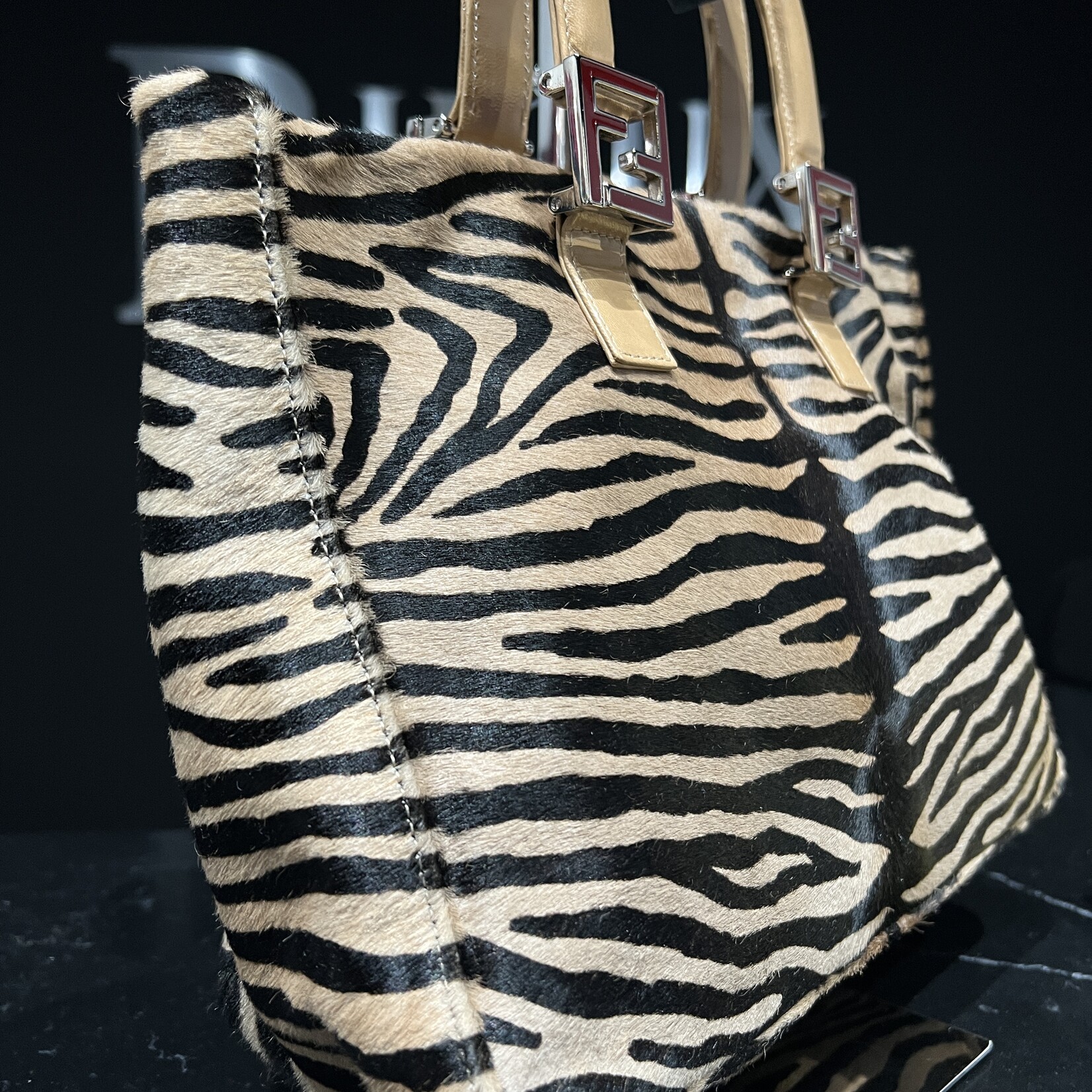 Fendi Fendi Pony Tote Bag