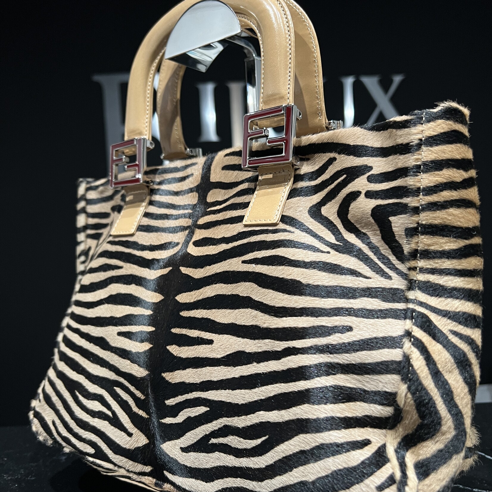 Fendi Fendi Pony Tote Bag