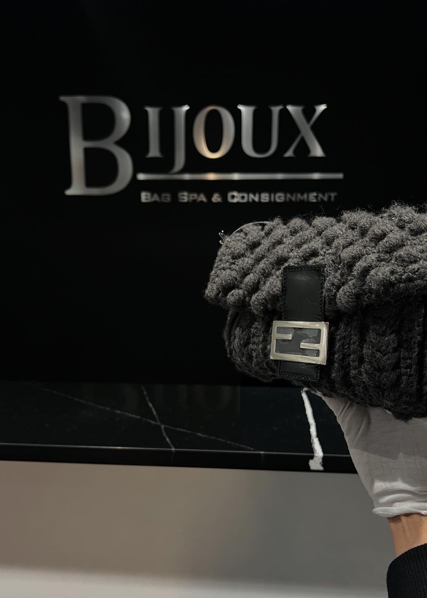 Fendi SOLD - Fendi Sweater Baguette