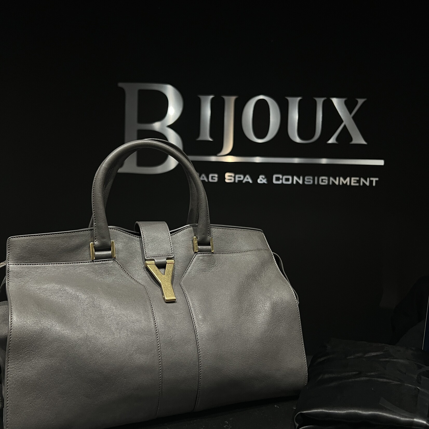 Saint Laurent SOLD - Saint Laurent Cabas Grey