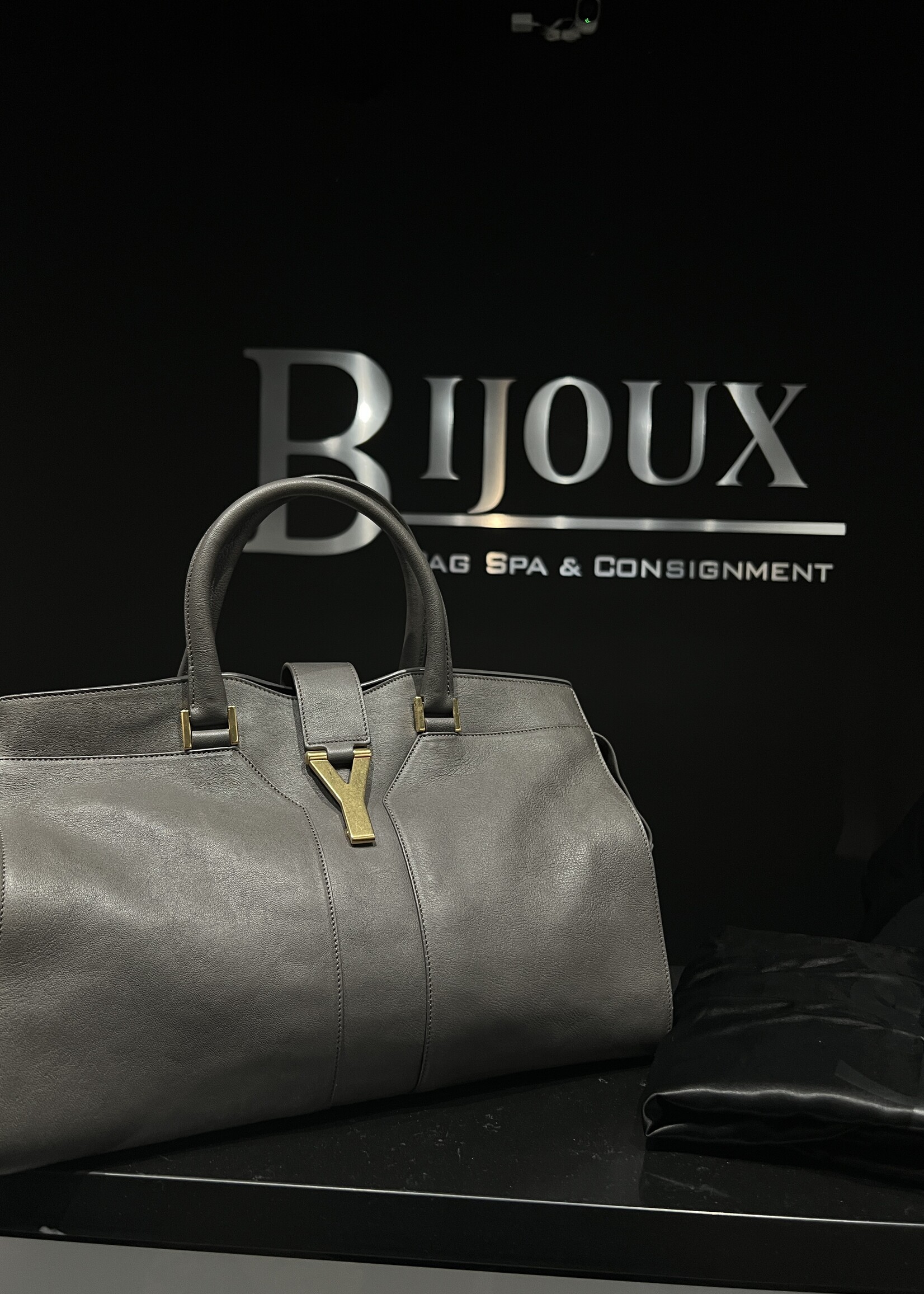 Saint Laurent SOLD - Saint Laurent Cabas Grey