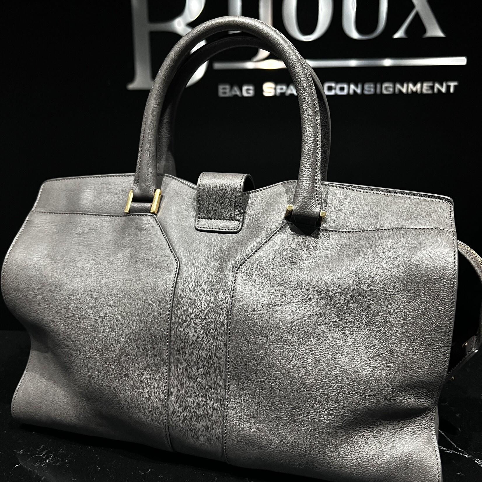 Saint Laurent SOLD - Saint Laurent Cabas Grey