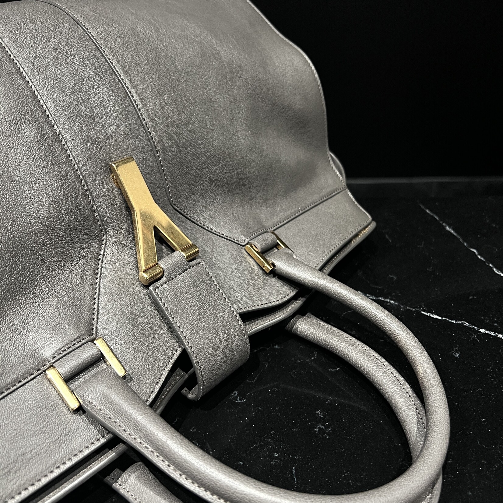 Saint Laurent SOLD - Saint Laurent Cabas Grey