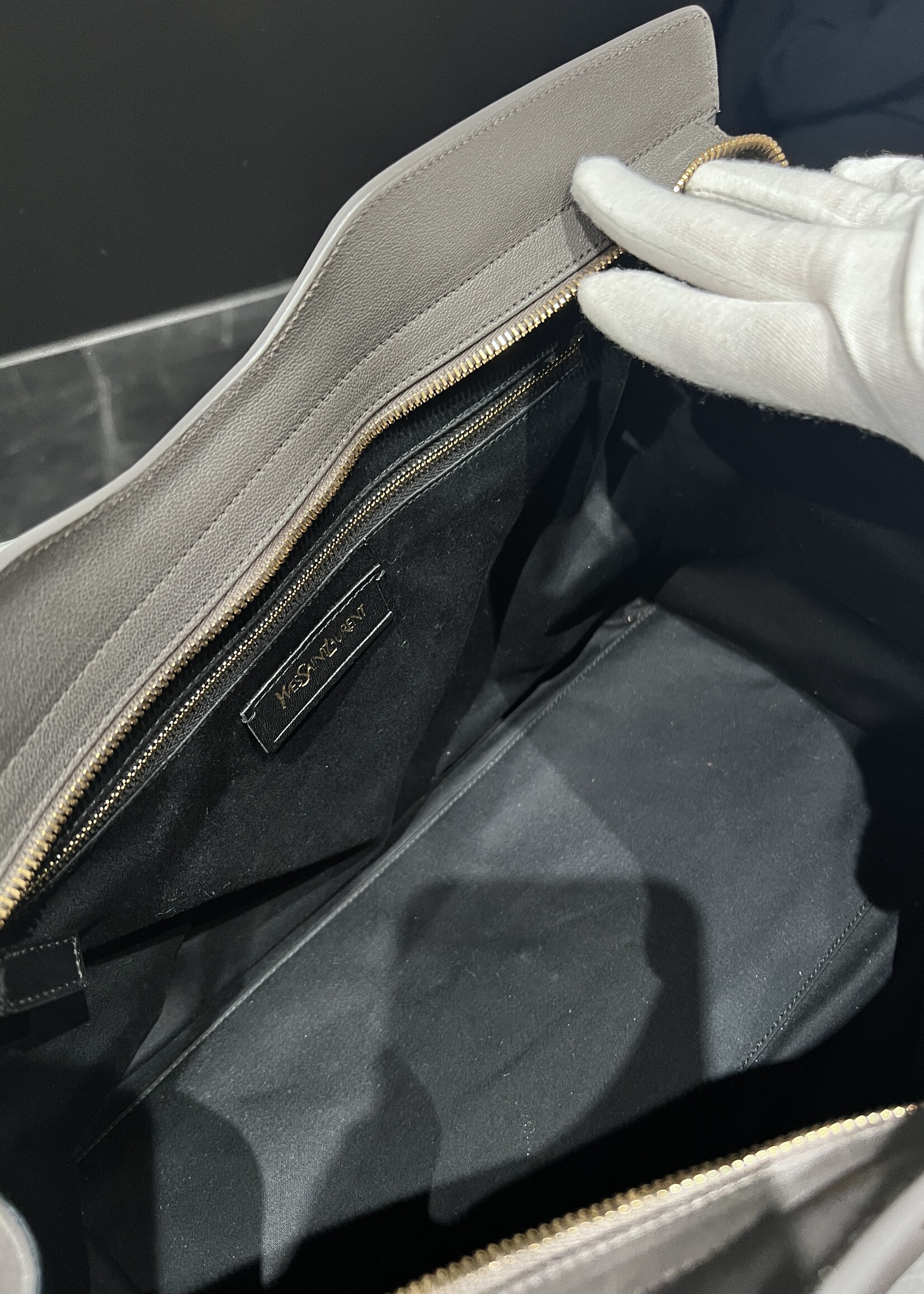 Saint Laurent SOLD - Saint Laurent Cabas Grey