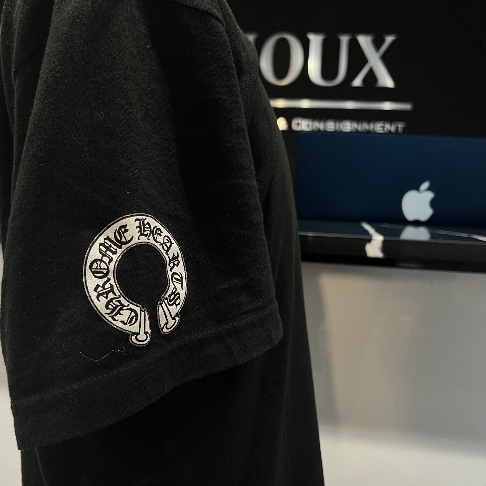 SOLD- Chrome Hearts Black T-shirt