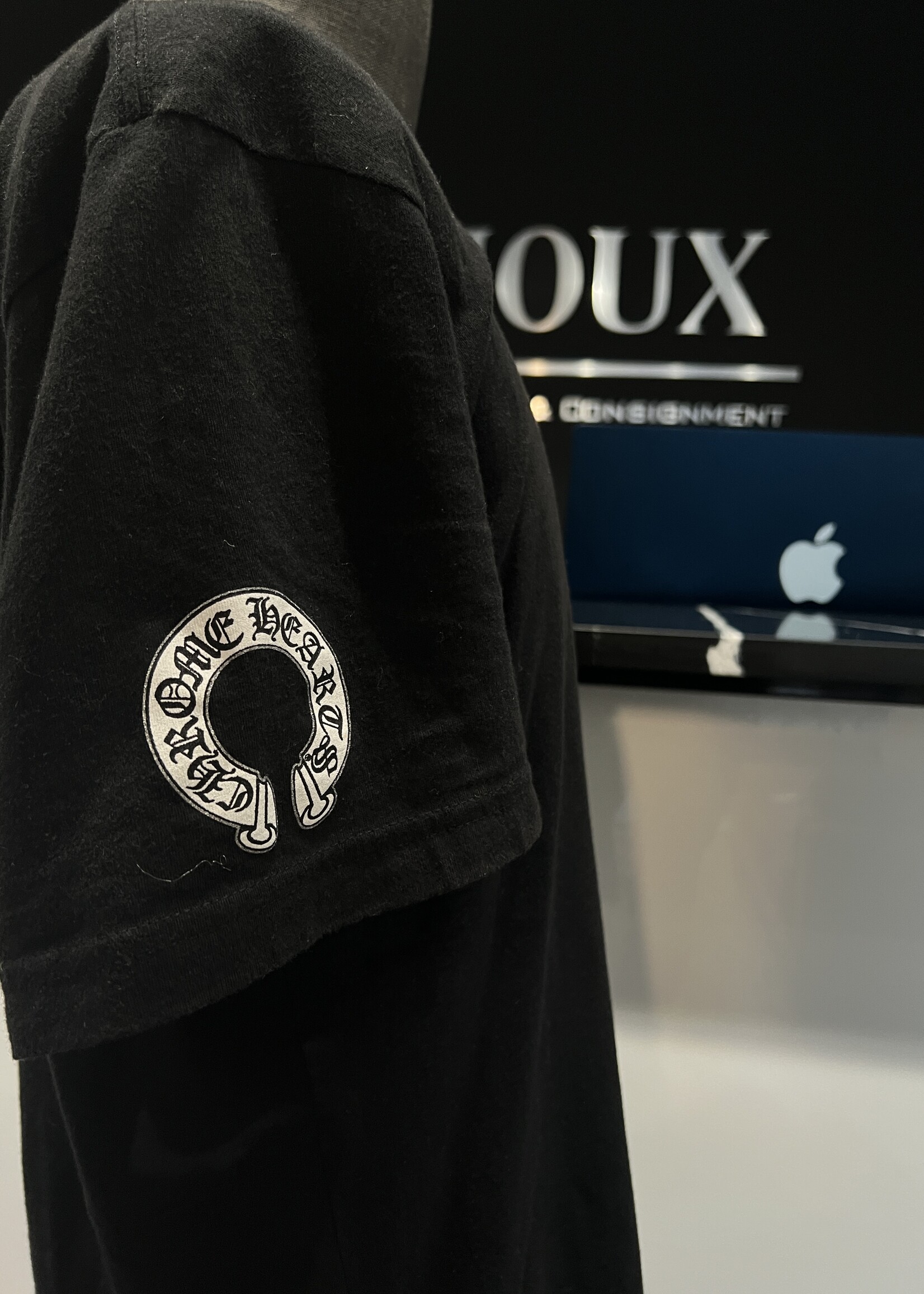 SOLD- Chrome Hearts Black T-shirt