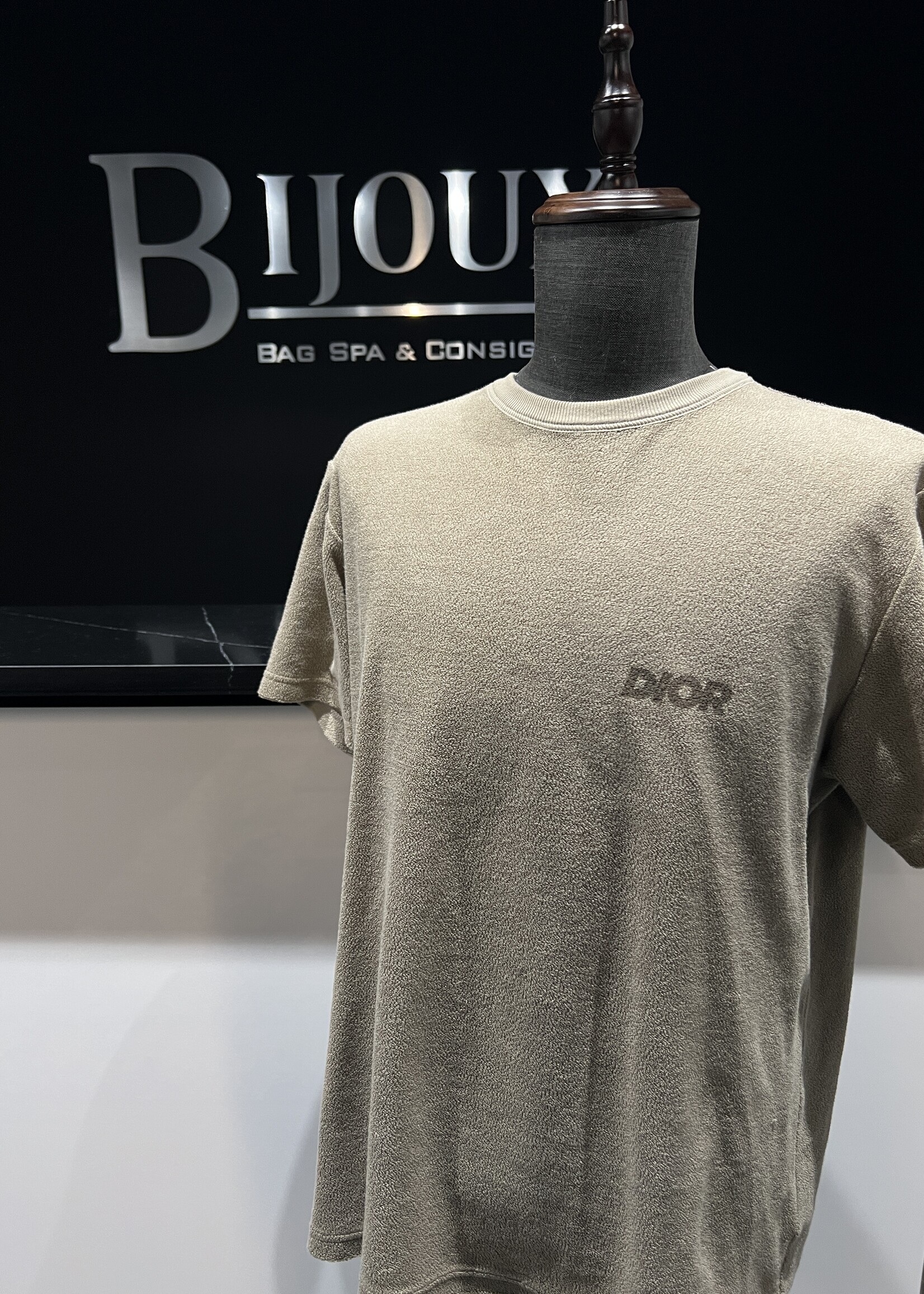 Christian Dior SOLD - Dior Terry Cotton T-Shirt