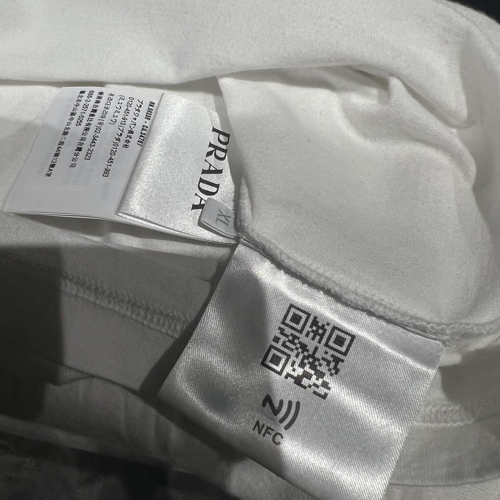 Prada Prada White T-shirt