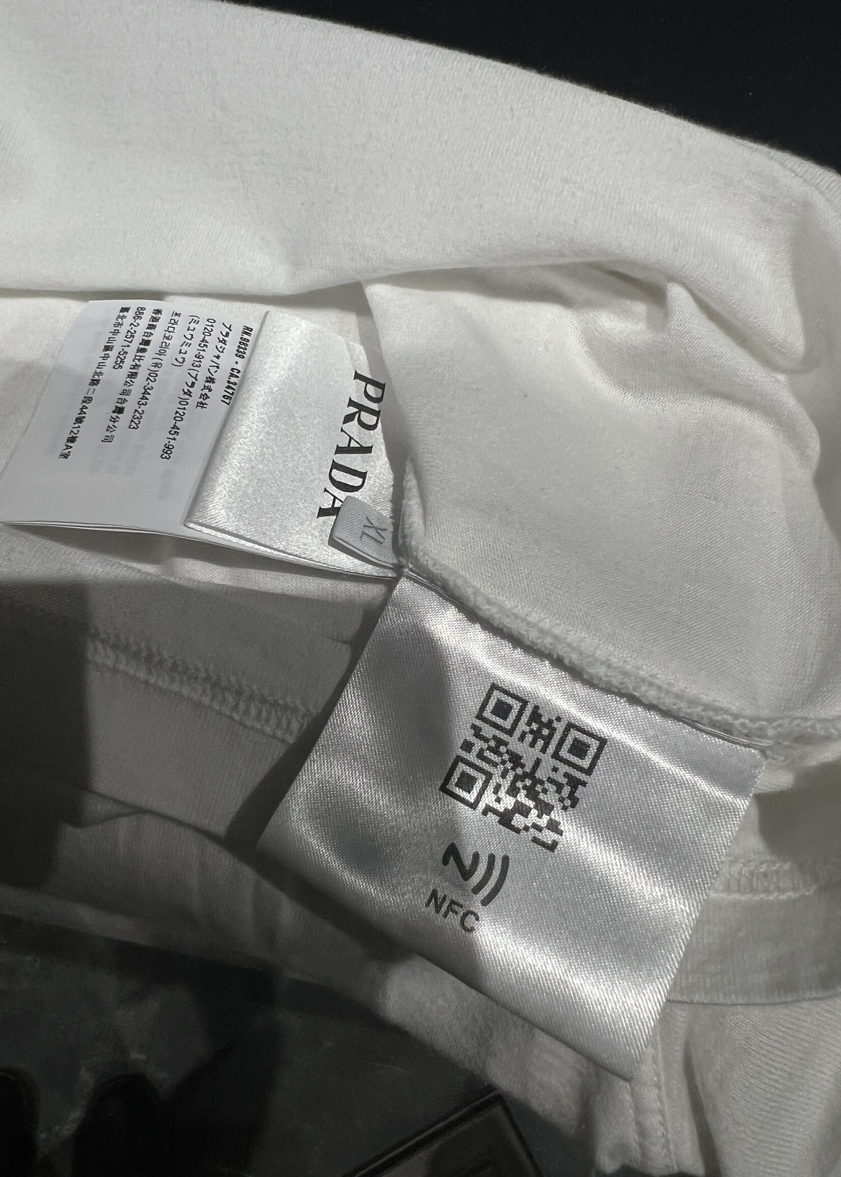 Prada Prada White T-shirt