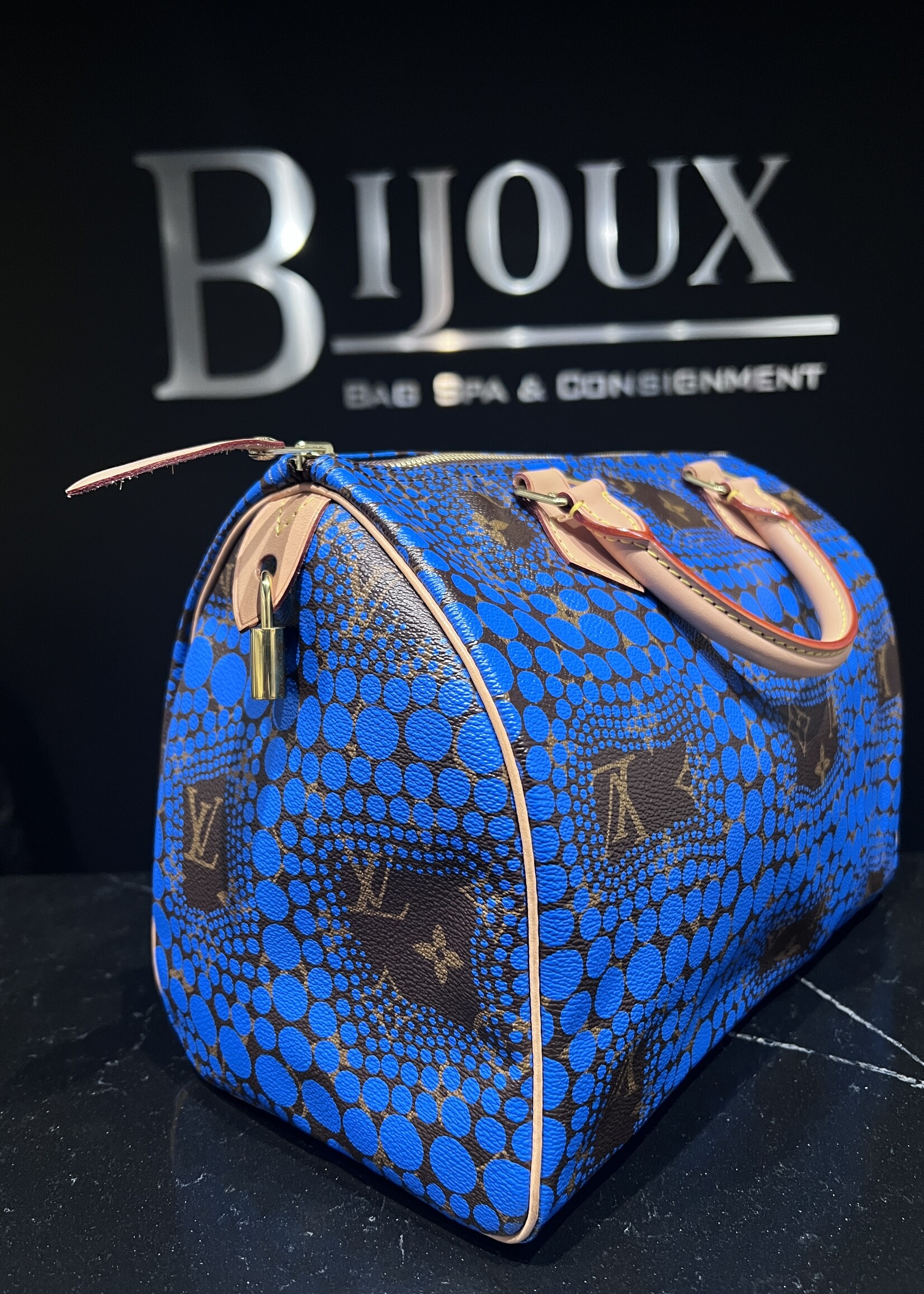 Louis Vuitton SOLD- Louis Vuitton Kusama Town Speedy