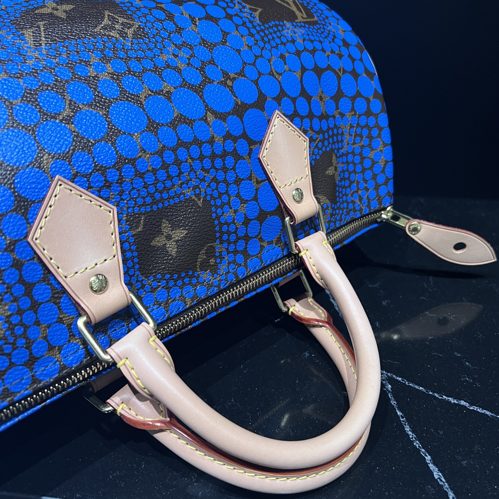 Louis Vuitton SOLD- Louis Vuitton Kusama Town Speedy