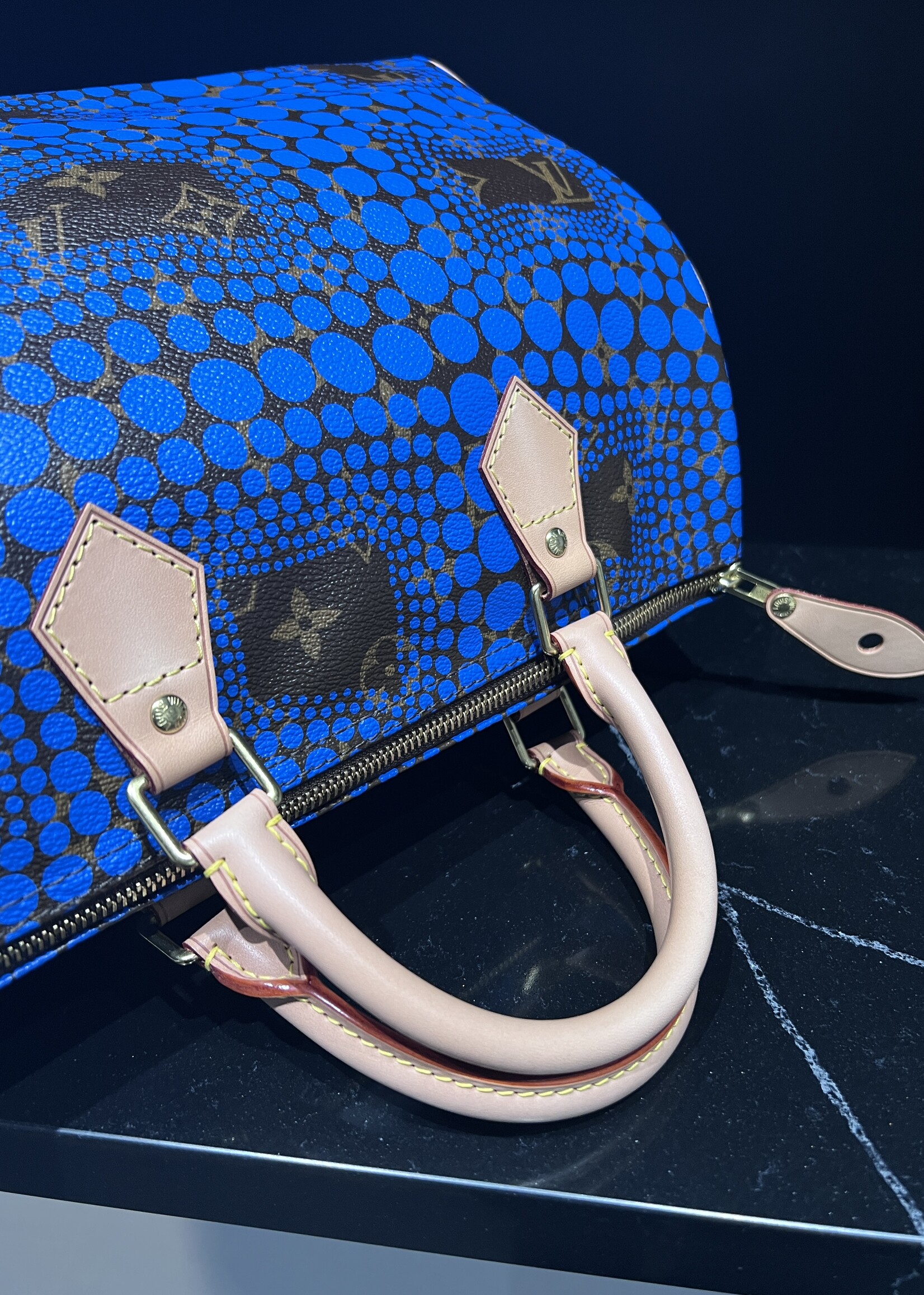 Louis Vuitton SOLD- Louis Vuitton Kusama Town Speedy