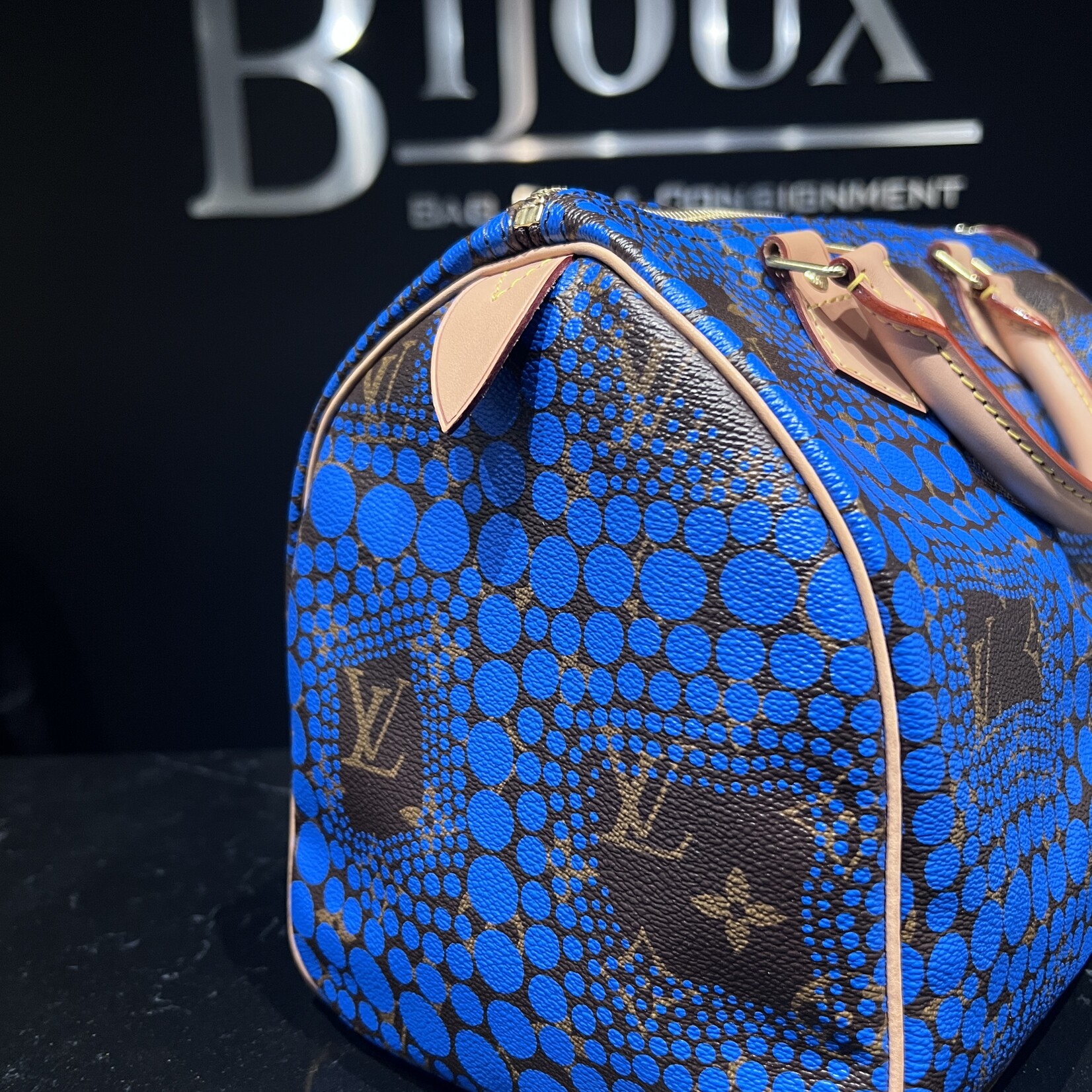 Louis Vuitton SOLD- Louis Vuitton Kusama Town Speedy