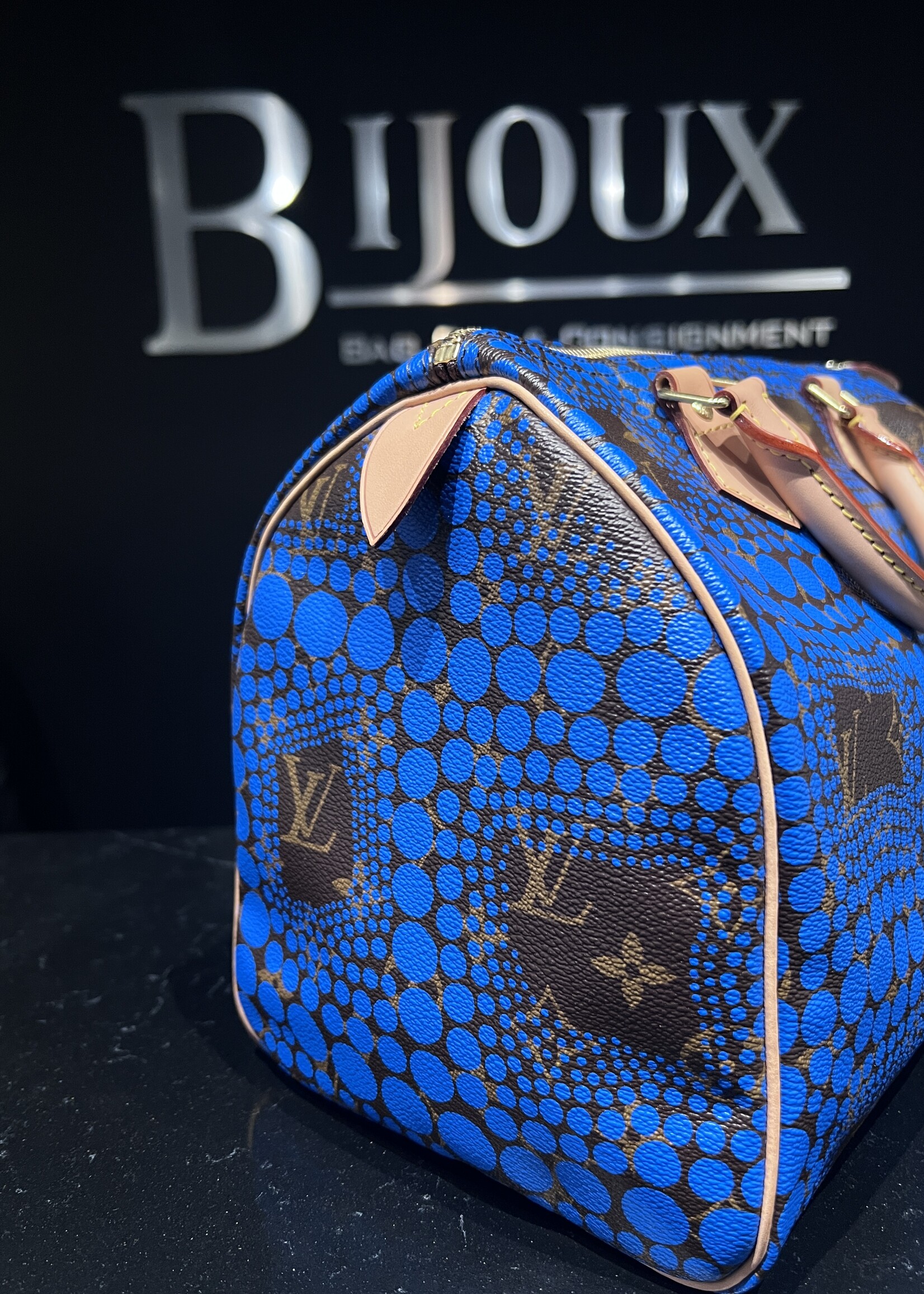 Louis Vuitton SOLD- Louis Vuitton Kusama Town Speedy