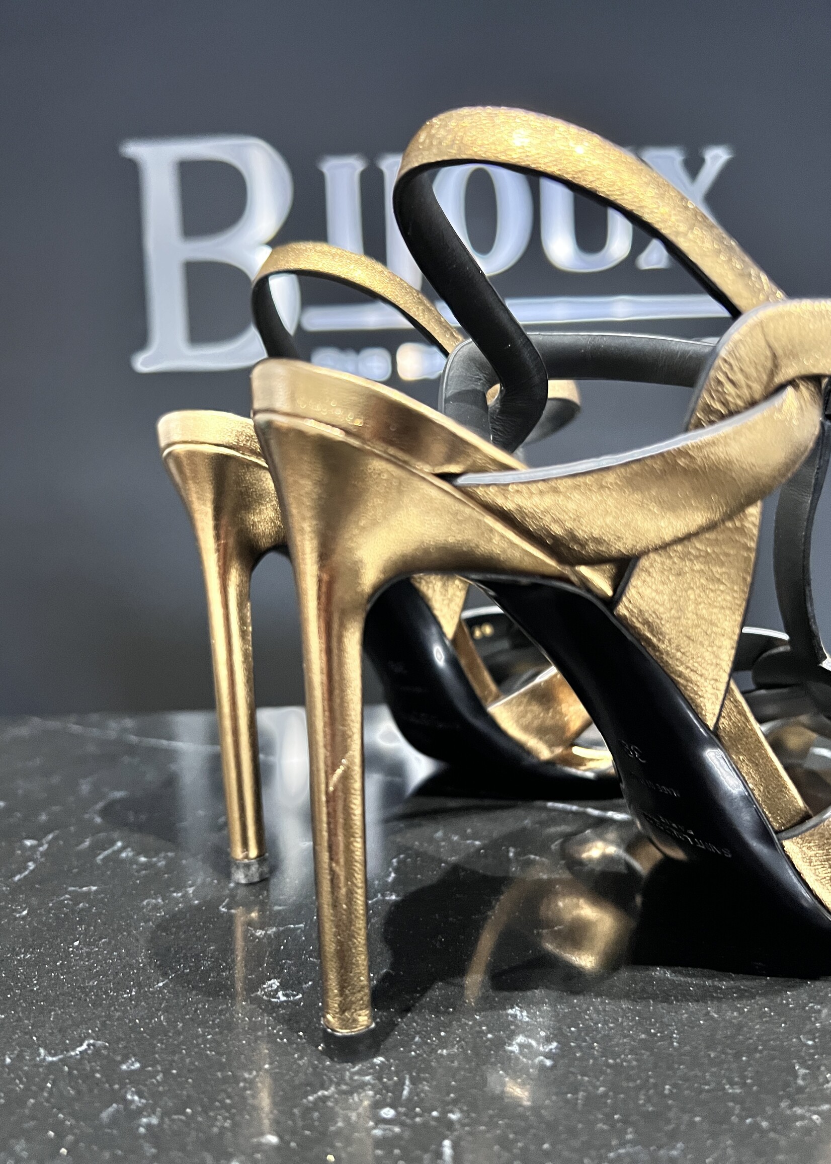 Saint Laurent SOLD - Saint Laurent Tribute Gold 39