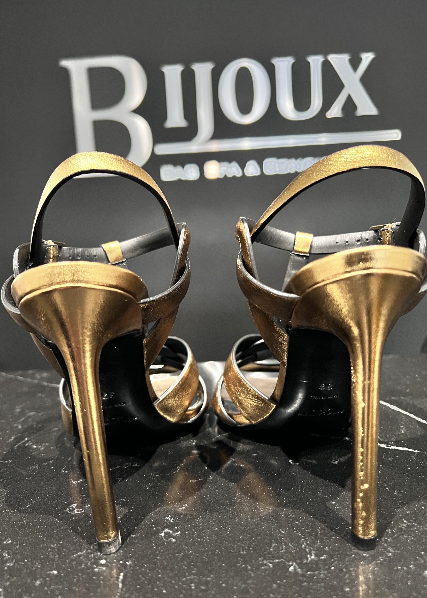 Saint Laurent SOLD - Saint Laurent Tribute Gold 39