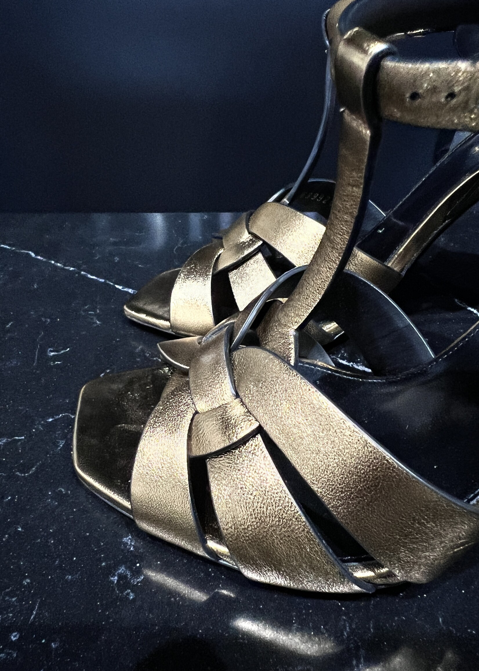 Saint Laurent SOLD - Saint Laurent Tribute Gold 39