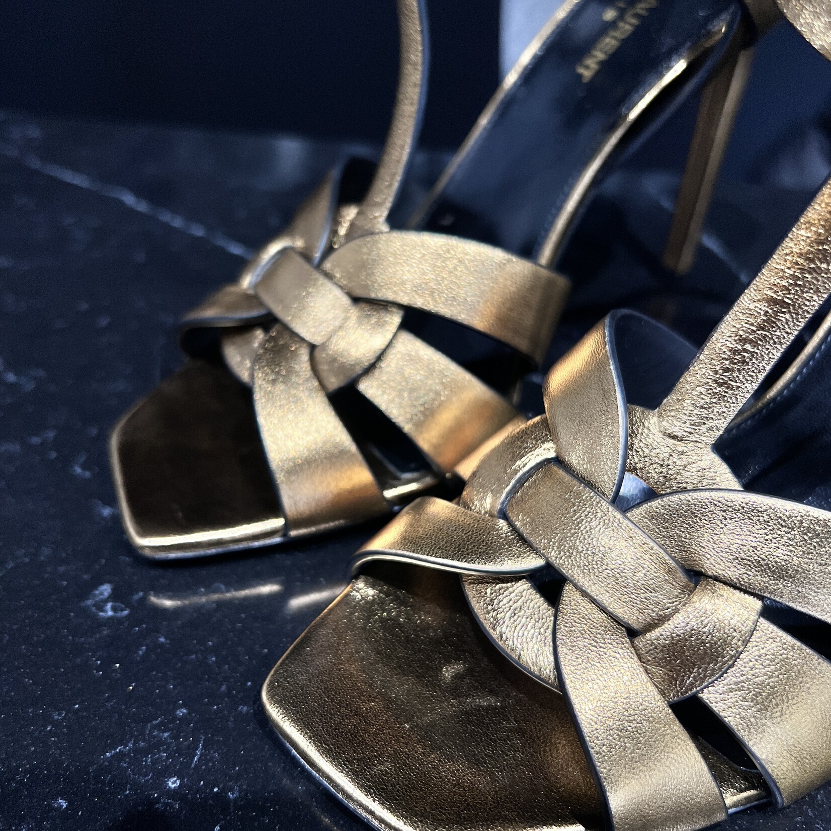 Saint Laurent SOLD - Saint Laurent Tribute Gold 39