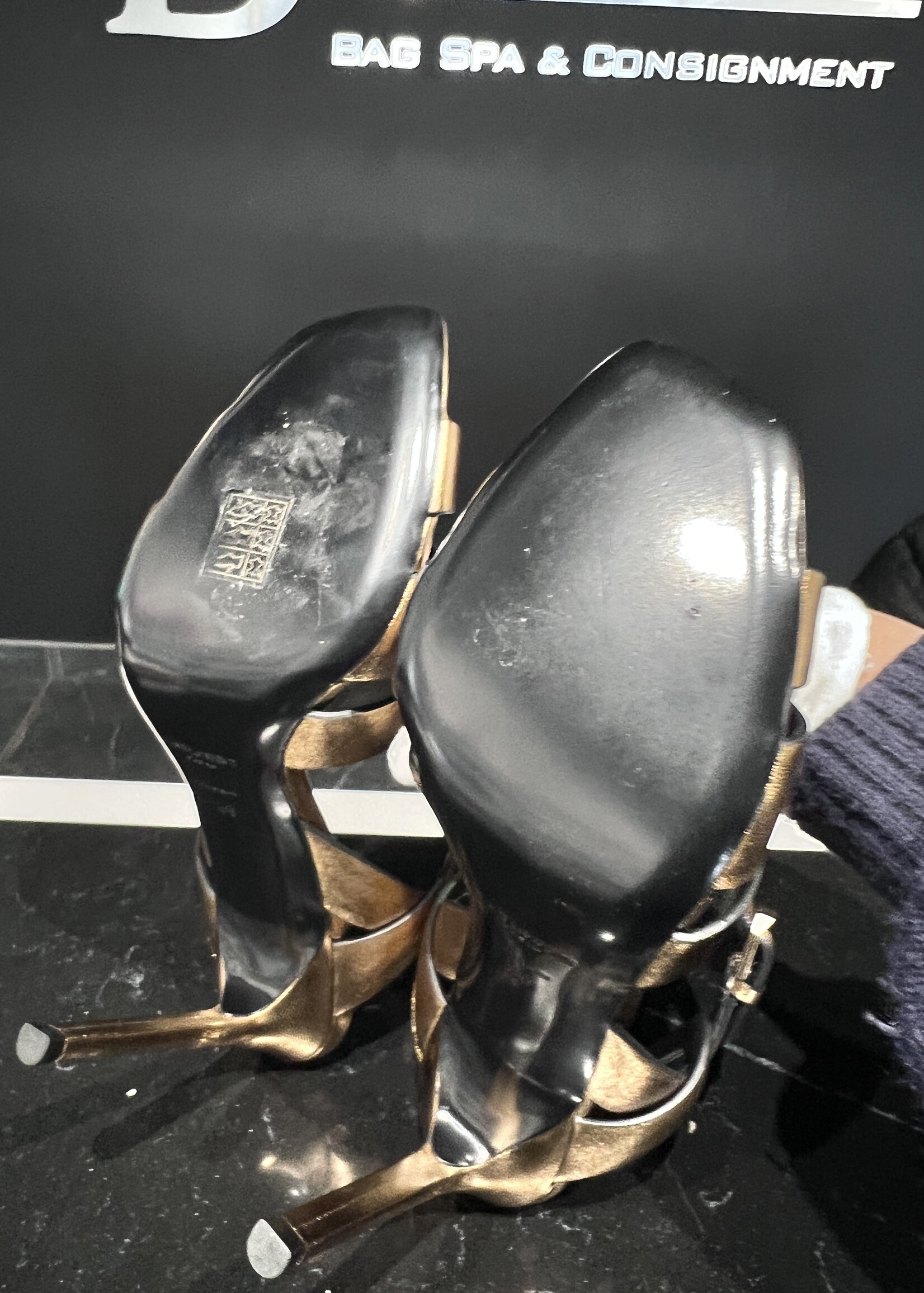 Saint Laurent SOLD - Saint Laurent Tribute Gold 39