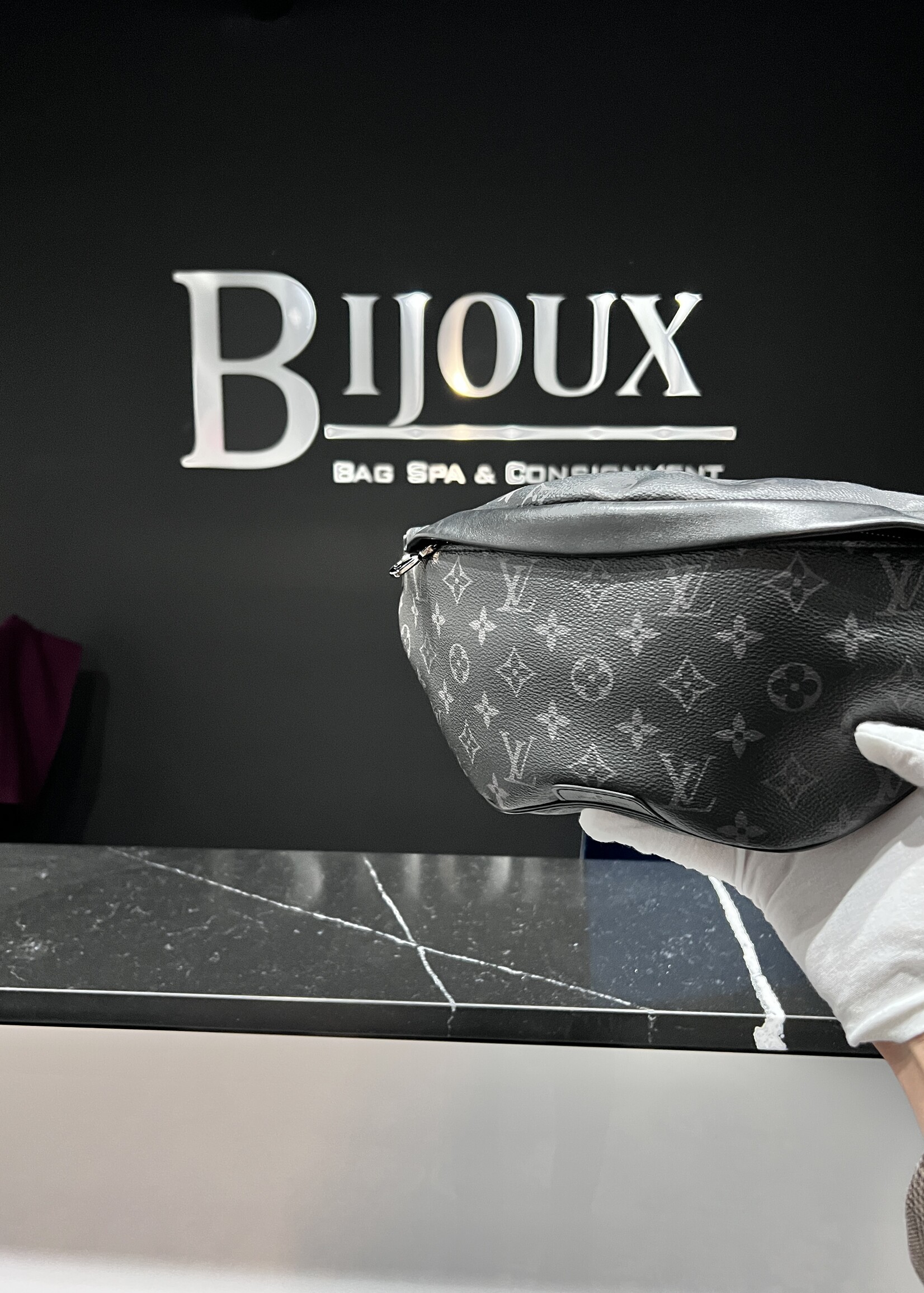 Louis Vuitton SOLD - Louis Vuitton Eclipse Monogram Bum Bag