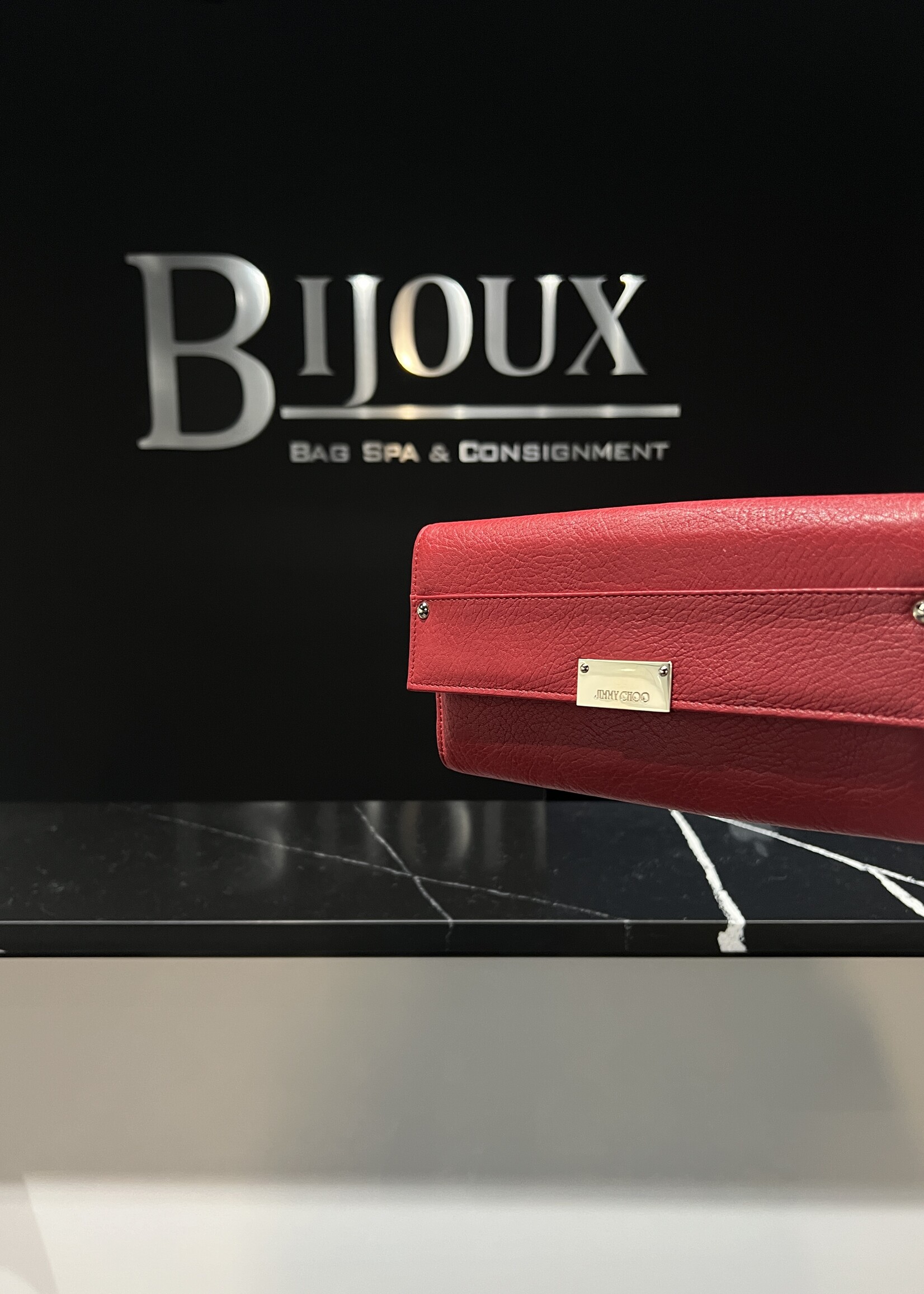 Jimmy Choo Jimmy Choo Red Clutch