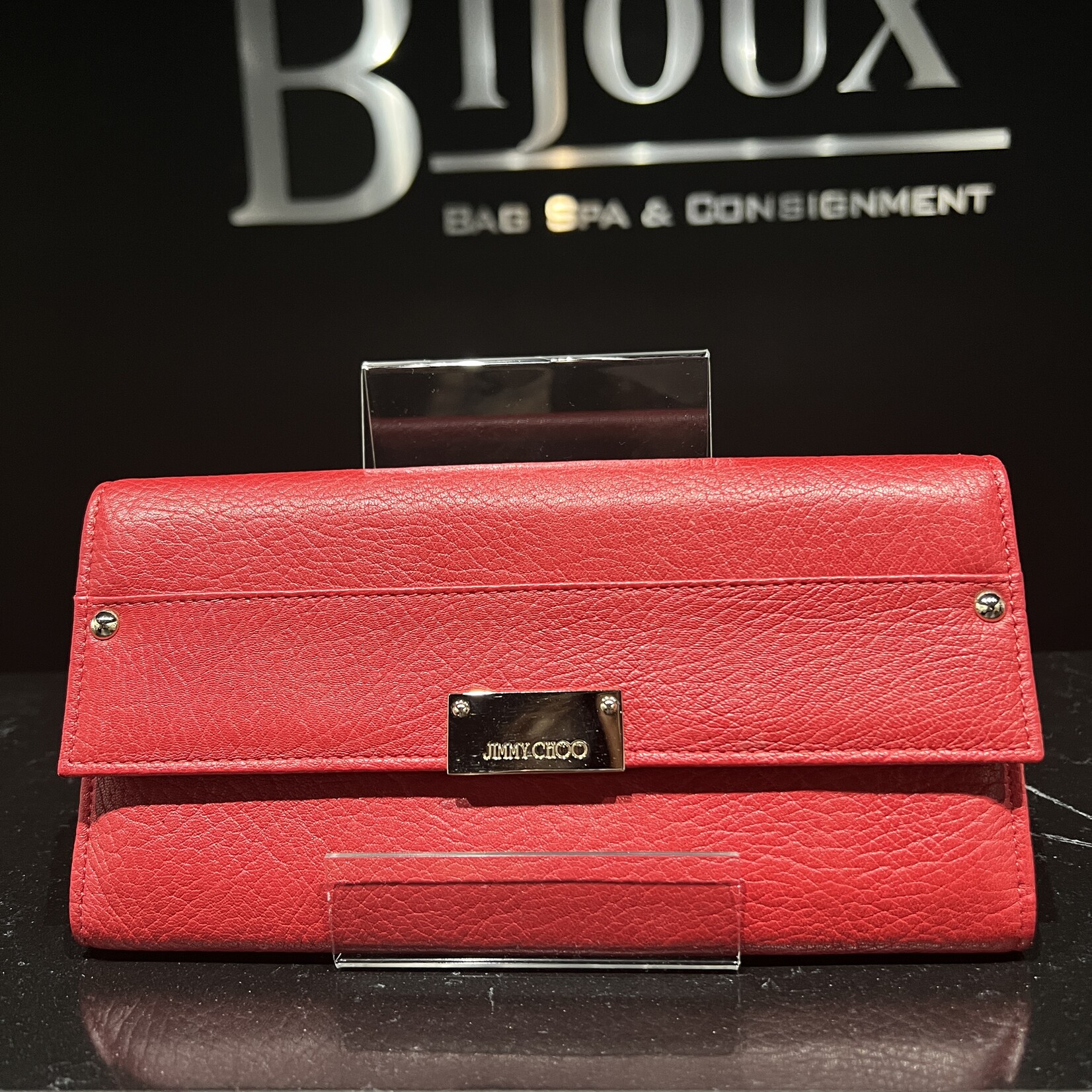 Jimmy Choo Jimmy Choo Red Clutch