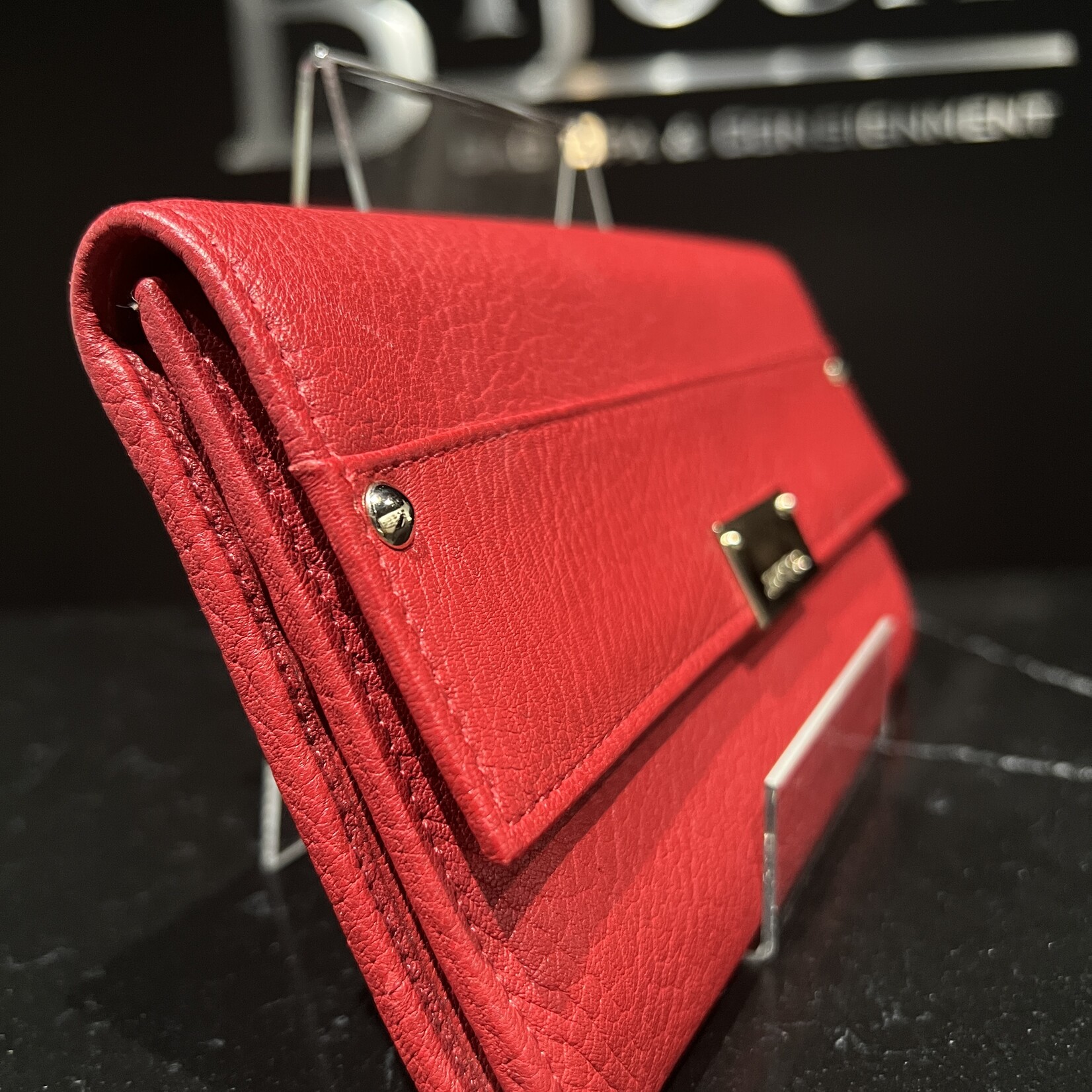Jimmy Choo Jimmy Choo Red Clutch