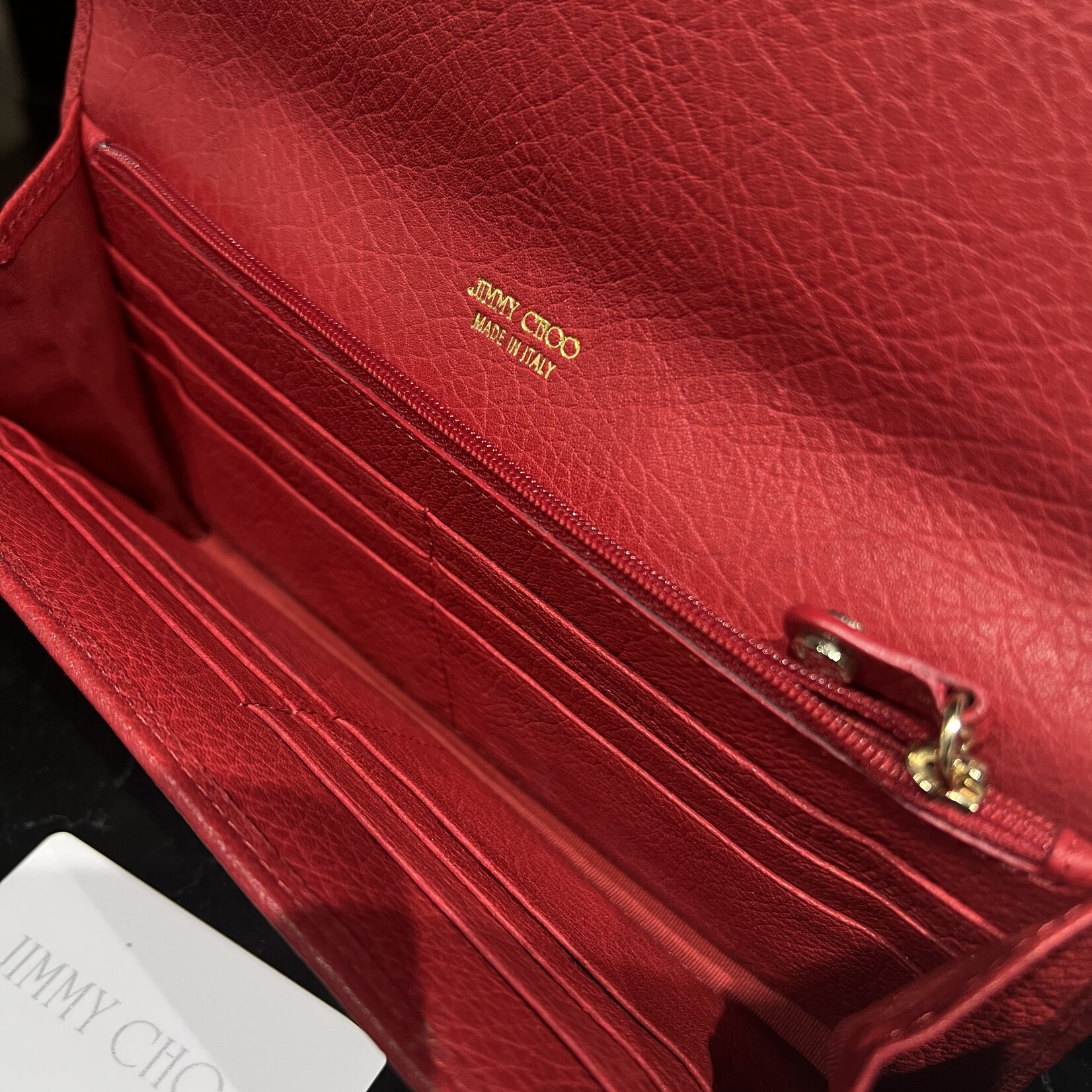Jimmy Choo Jimmy Choo Red Clutch