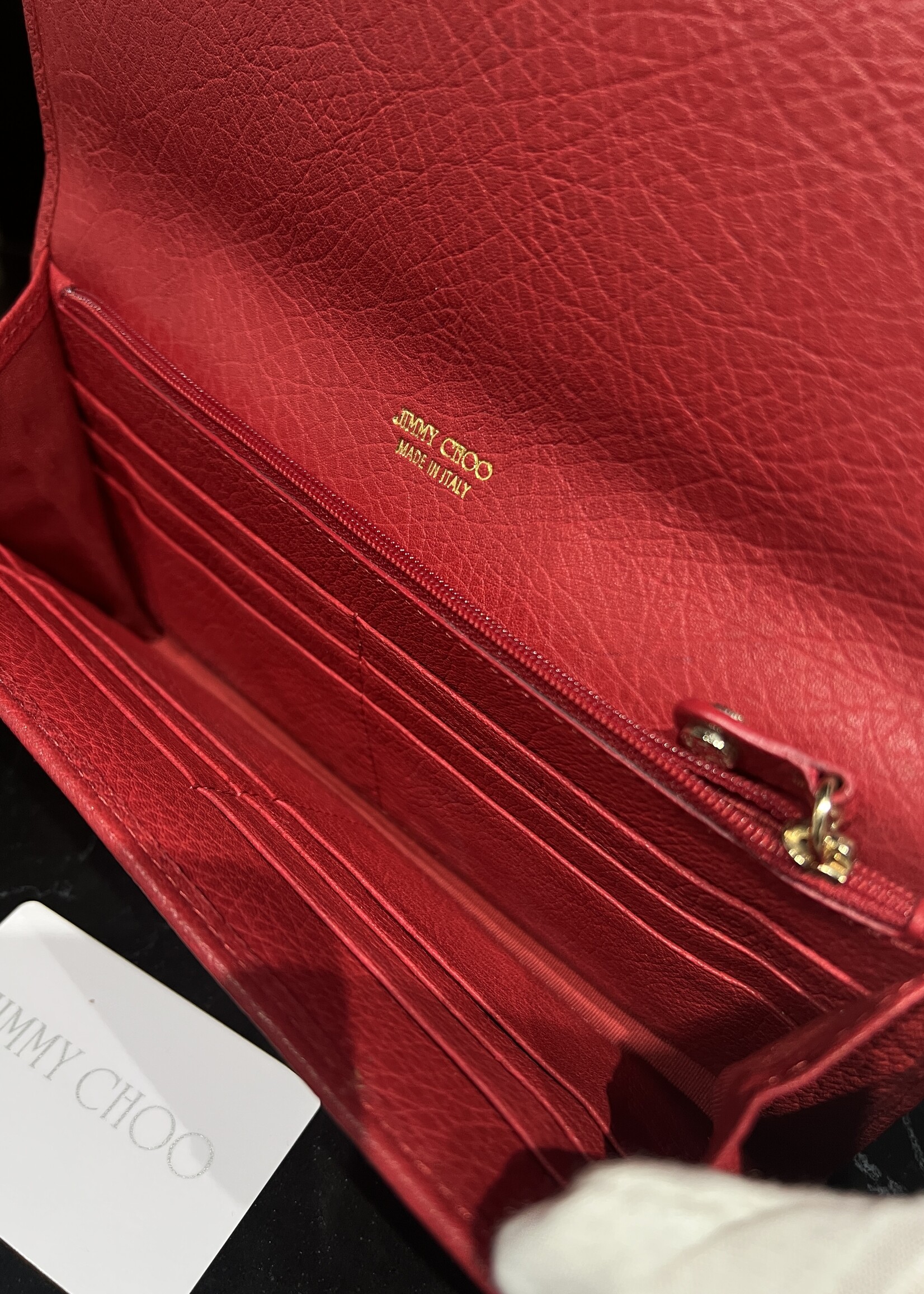 Jimmy Choo Jimmy Choo Red Clutch