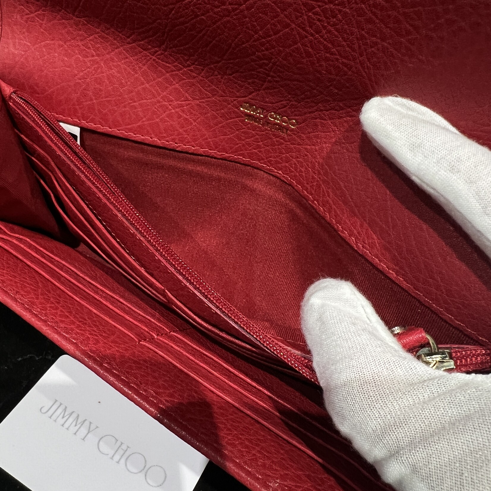 Jimmy Choo Jimmy Choo Red Clutch