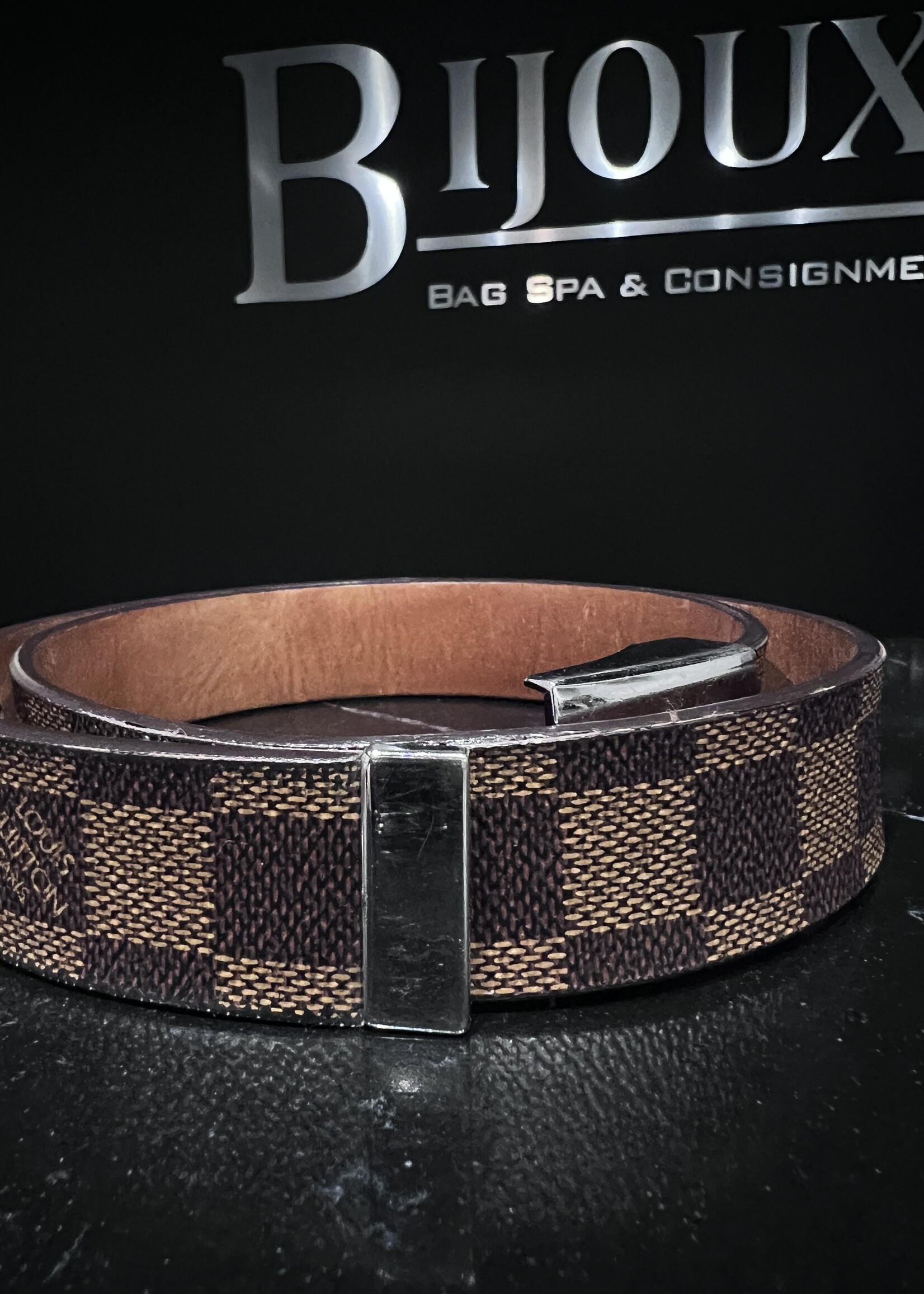 Louis Vuitton Louis Vuitton Ceinture Damier Ebene Belt