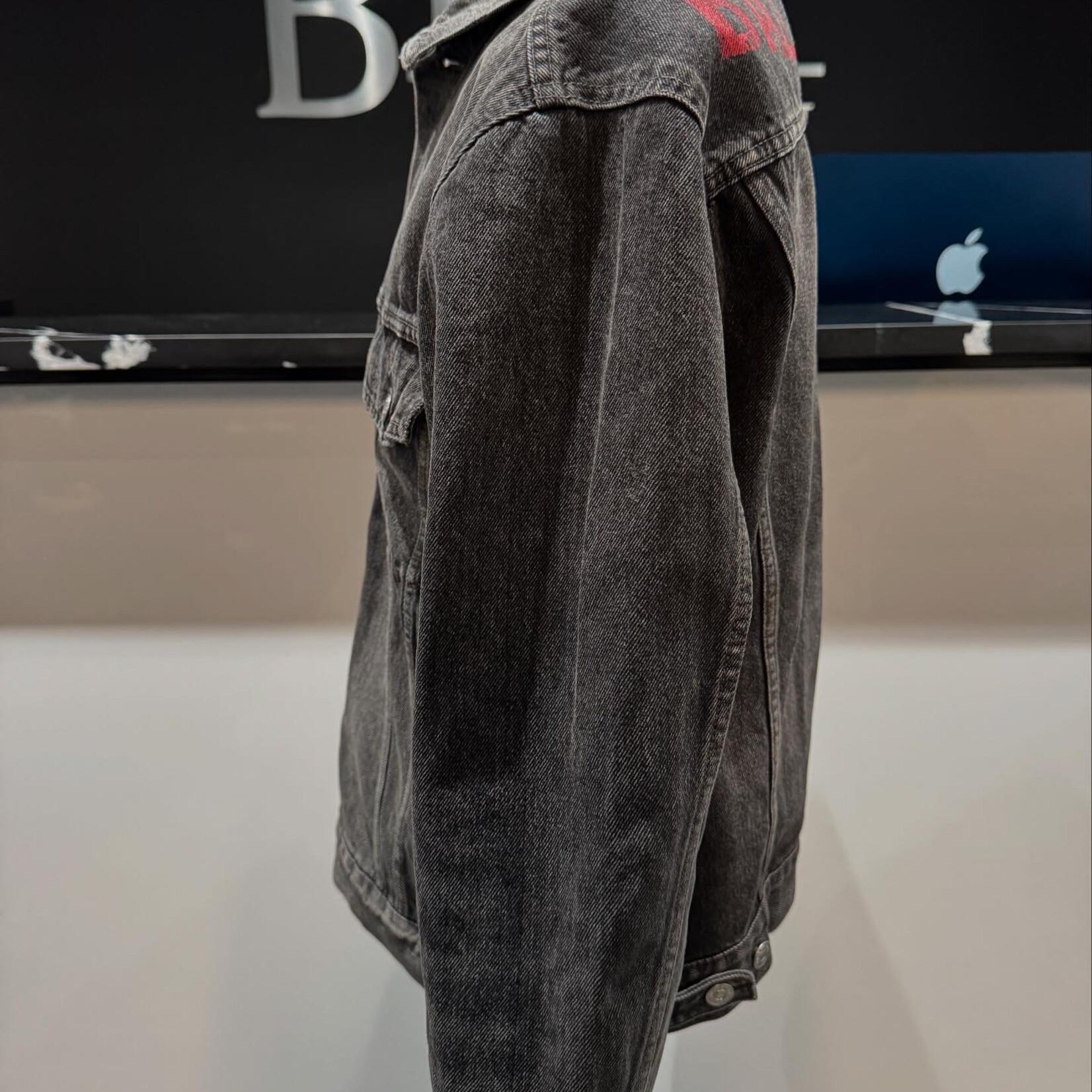 Balenciaga SOLD - Balenciaga Distressed Denim Jacket